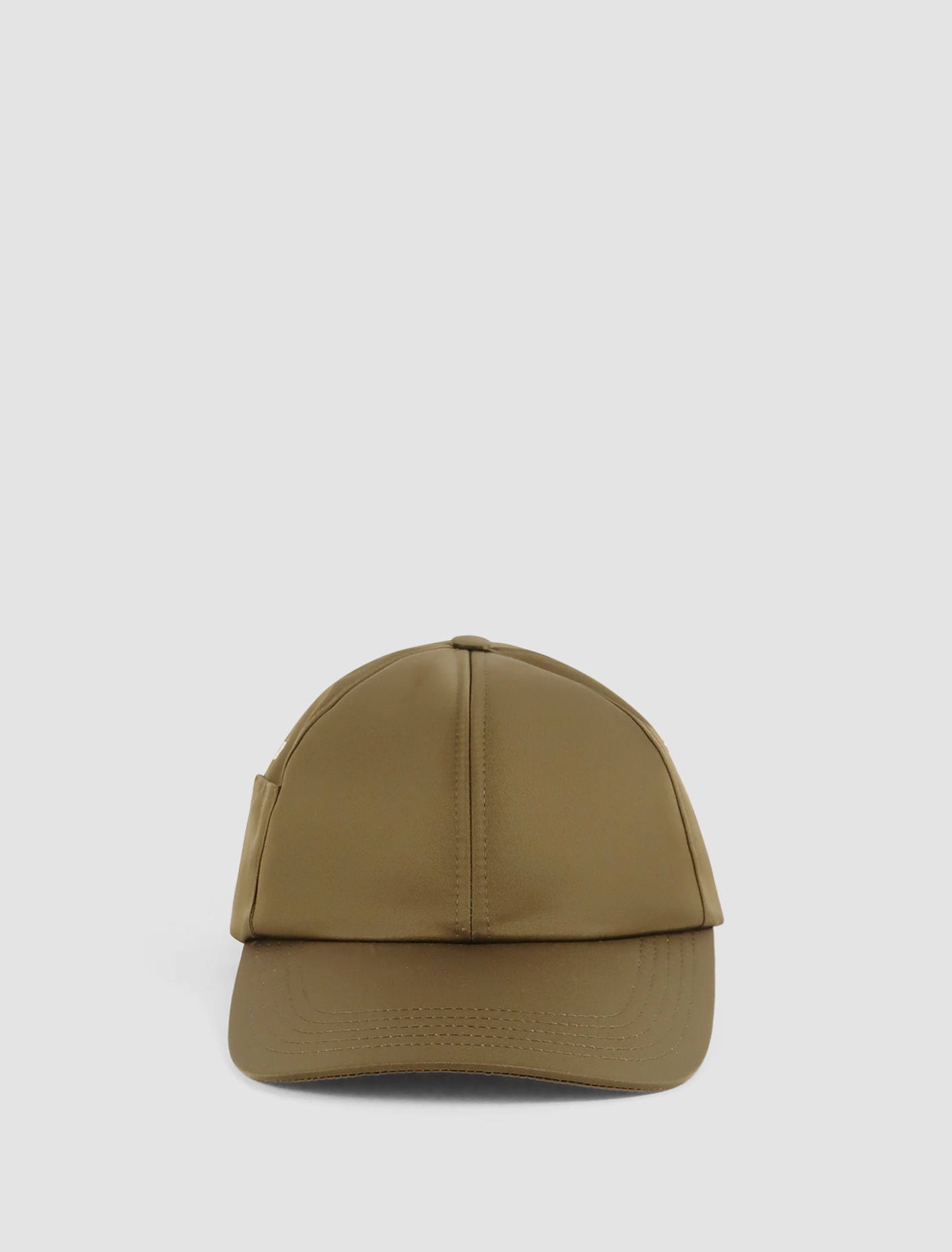 Shop Jacquemus The Ovalie Cap In Khaki