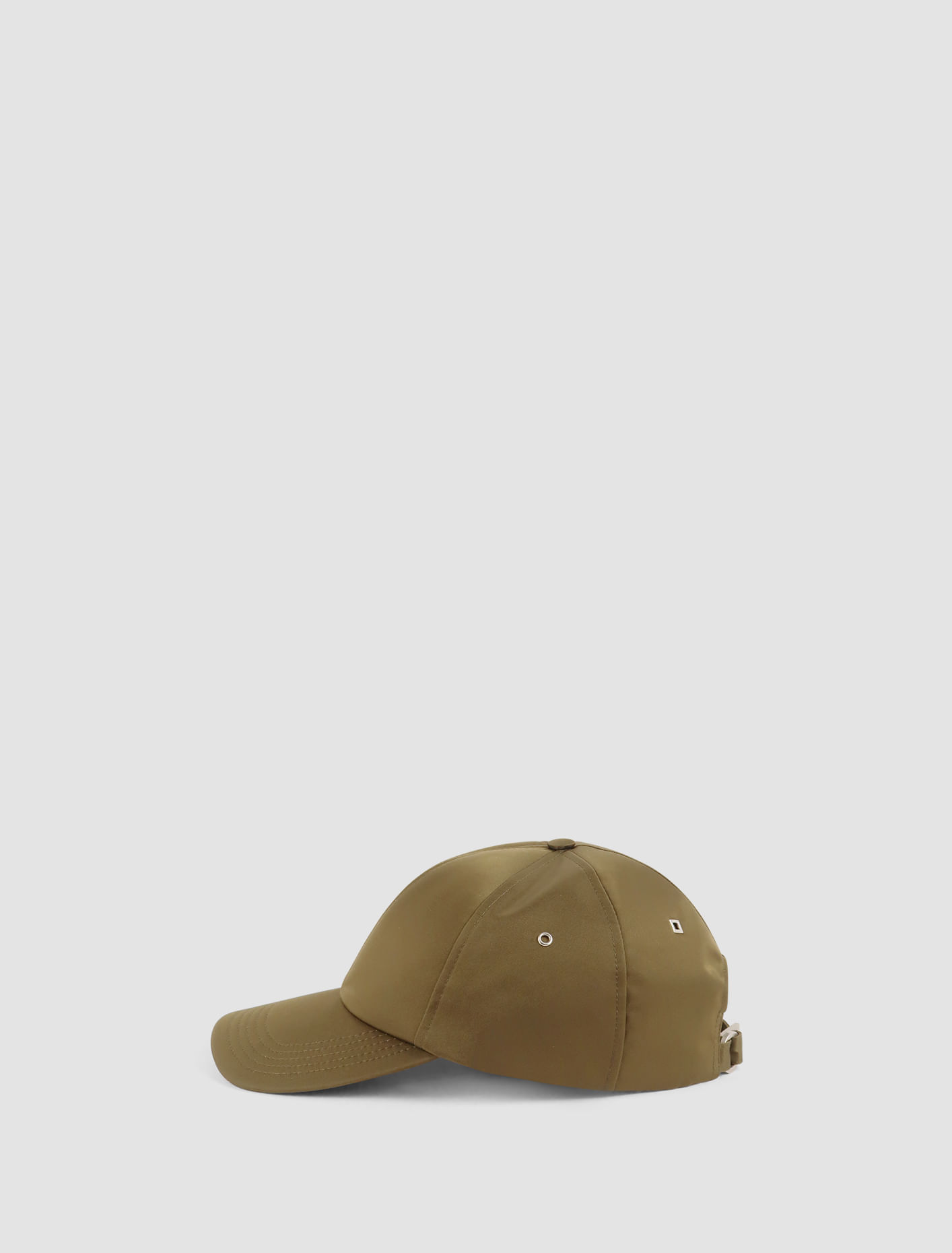 Shop Jacquemus The Ovalie Cap In Khaki