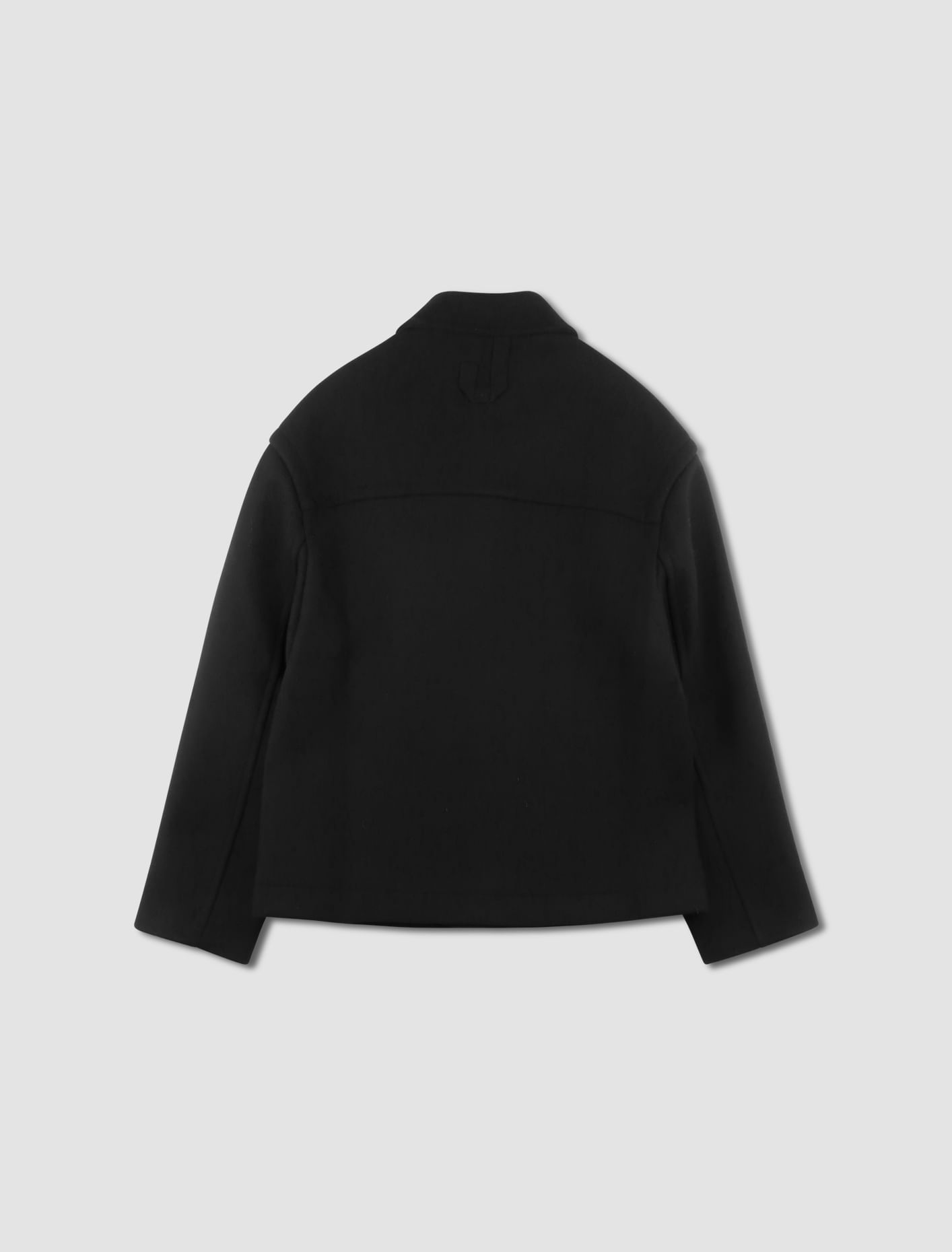 Shop Jacquemus The Short Coat In Black