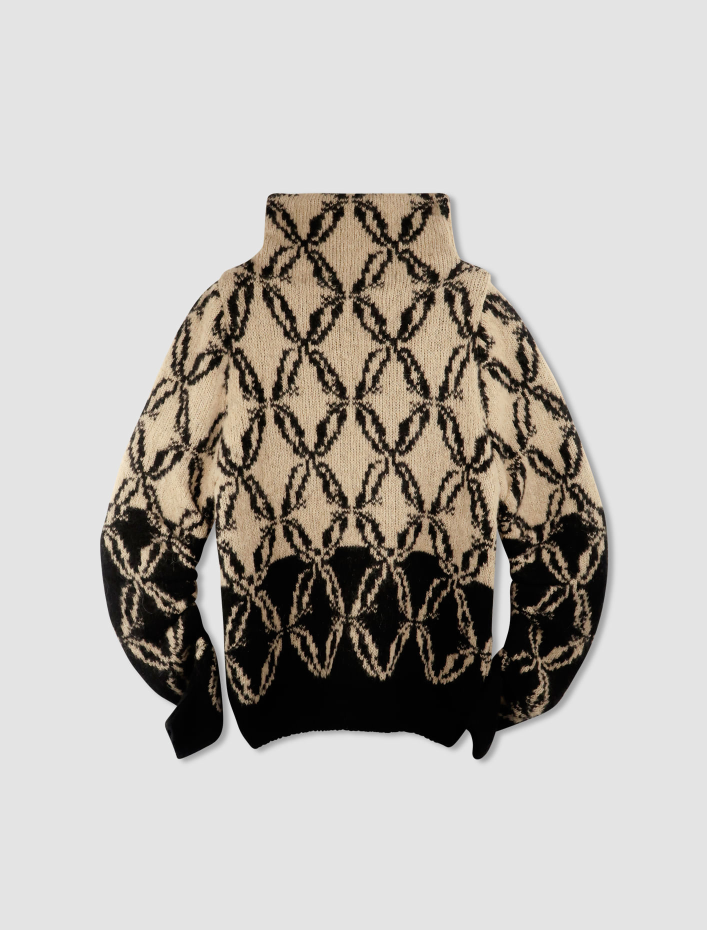 Shop Dries Van Noten Monier Sweater 9709 In Natural