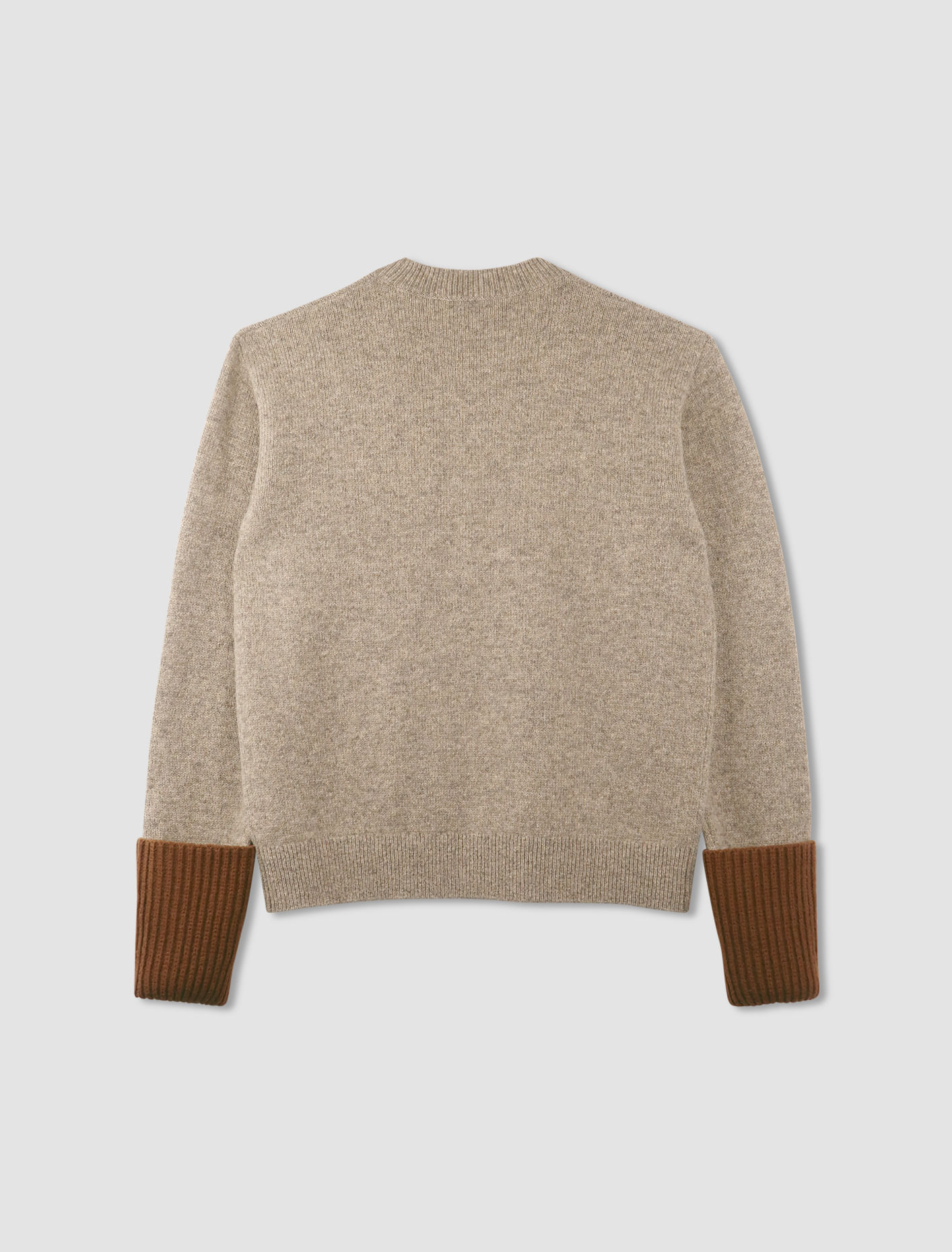 Shop Dries Van Noten Red Sweater 9707 In Gray Melange