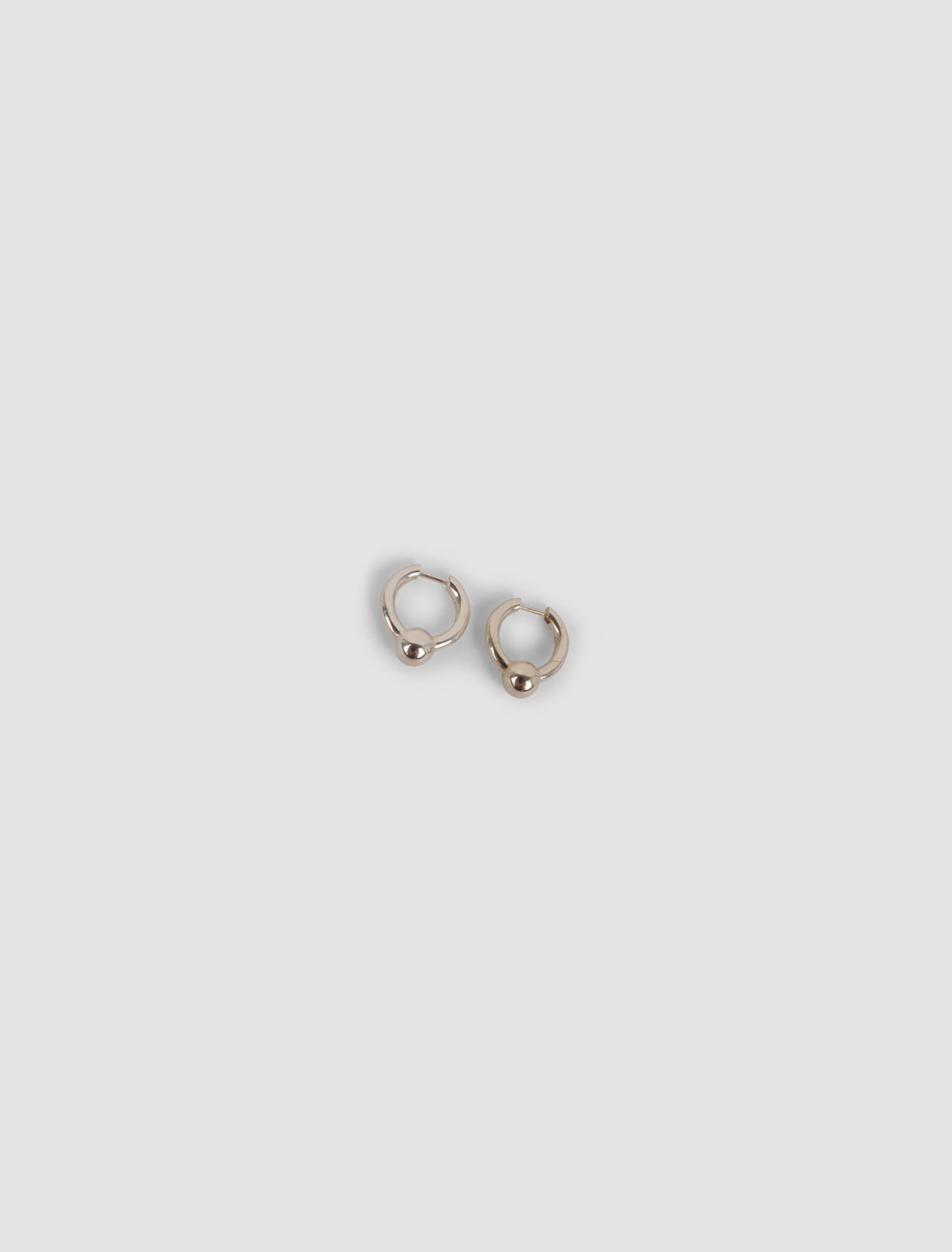 Shop All Blues Small Pearl Earrings In Silver