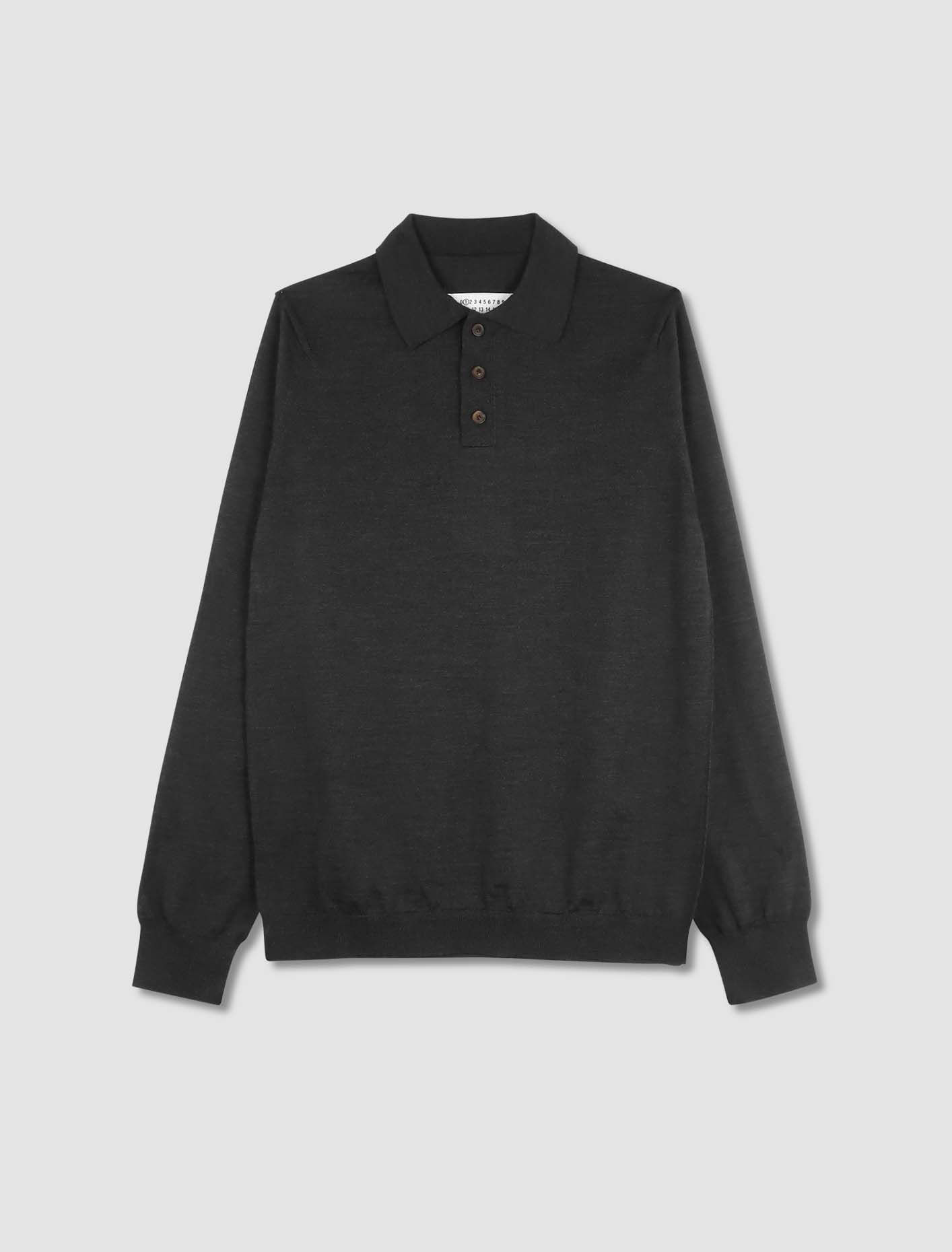 Shop Maison Margiela Sweater In Dark Grey