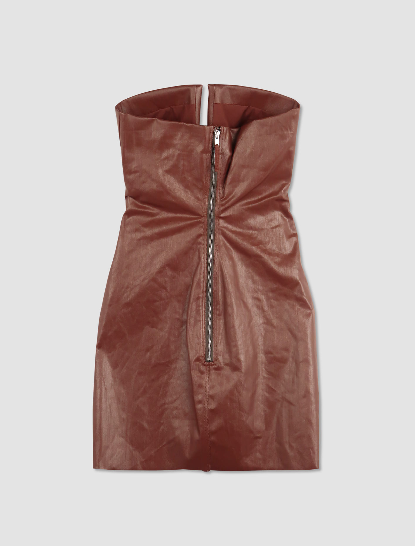 Shop Rick Owens Prong Mini Dress In Throat