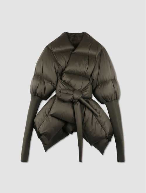 Batwing down jacket