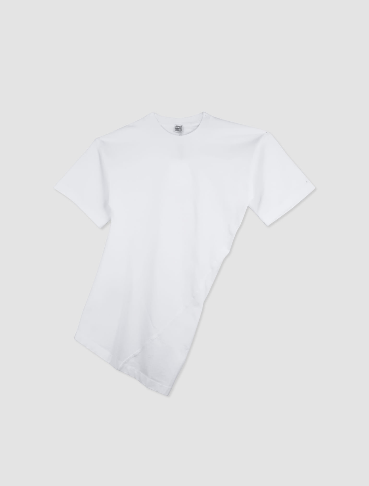 Shop Totême T-shirt Twisted In Off-white