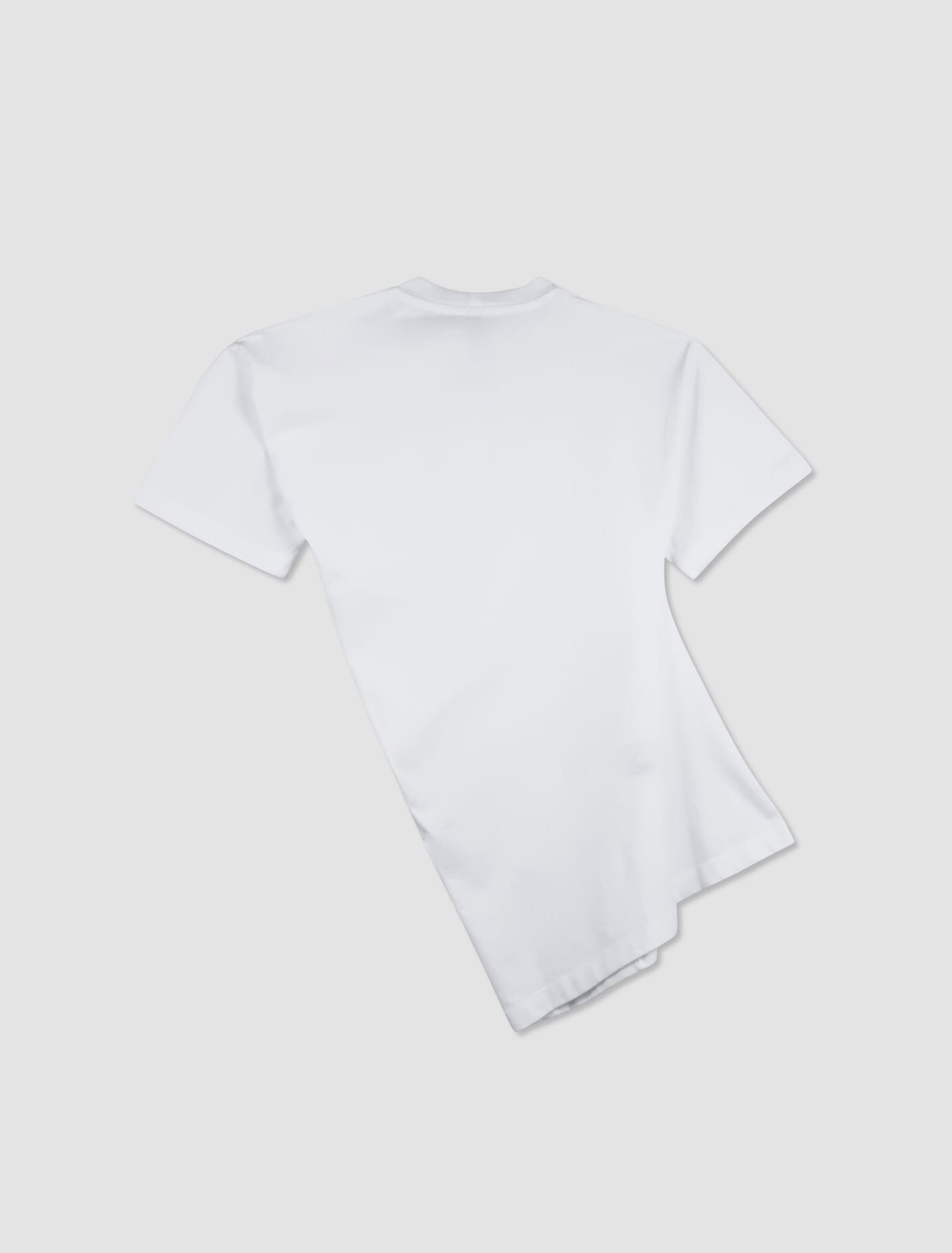 Shop Totême T-shirt Twisted In Off-white