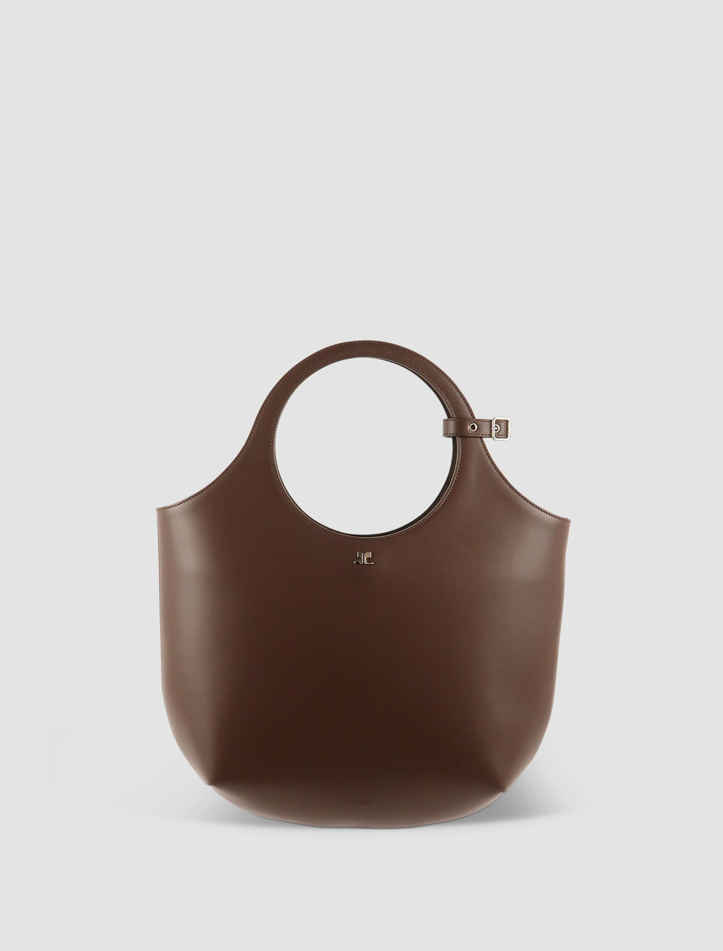 Shop Courrèges Medium Holy Bag In Bark