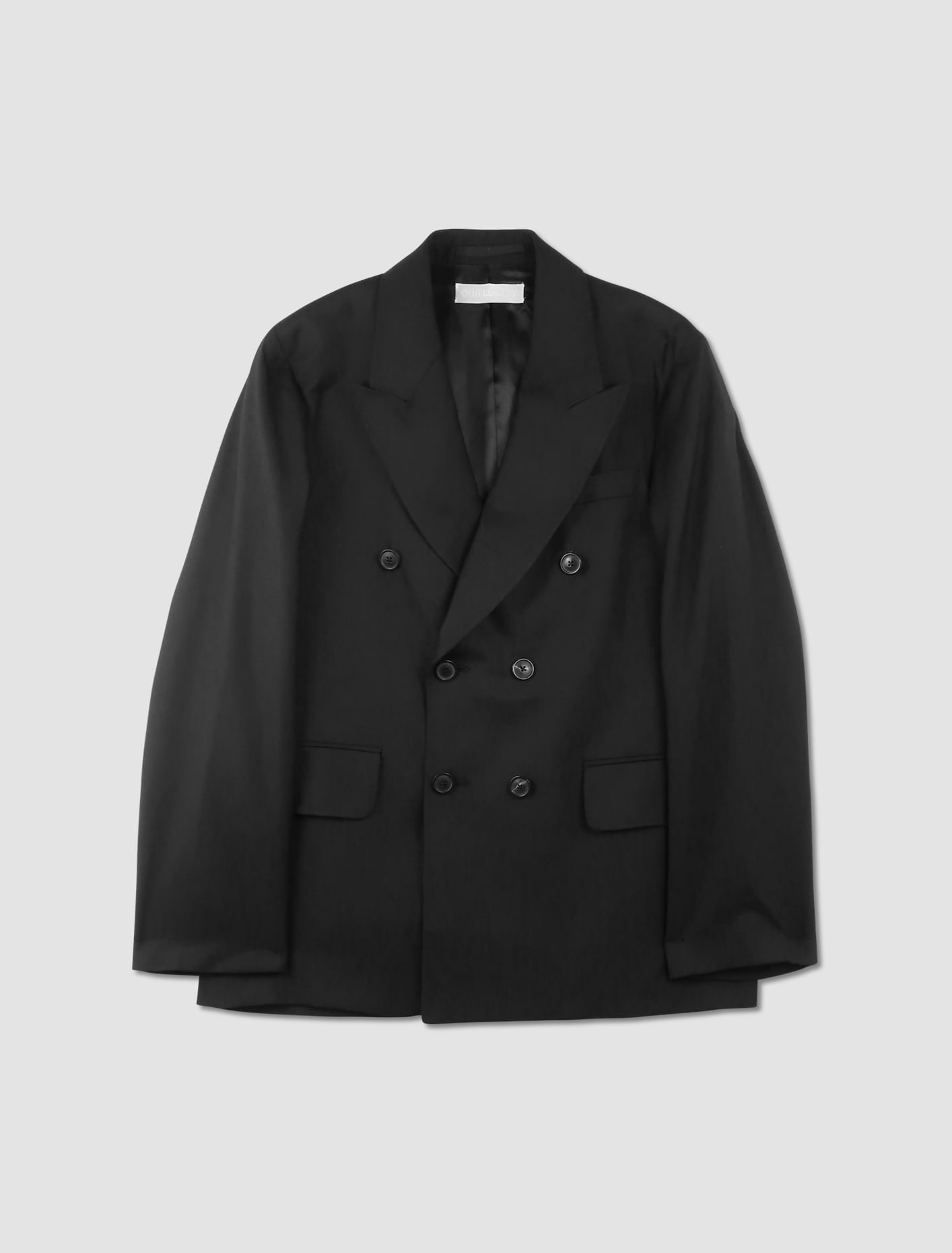 Shop Our Legacy Blazer In Black Panama Wool