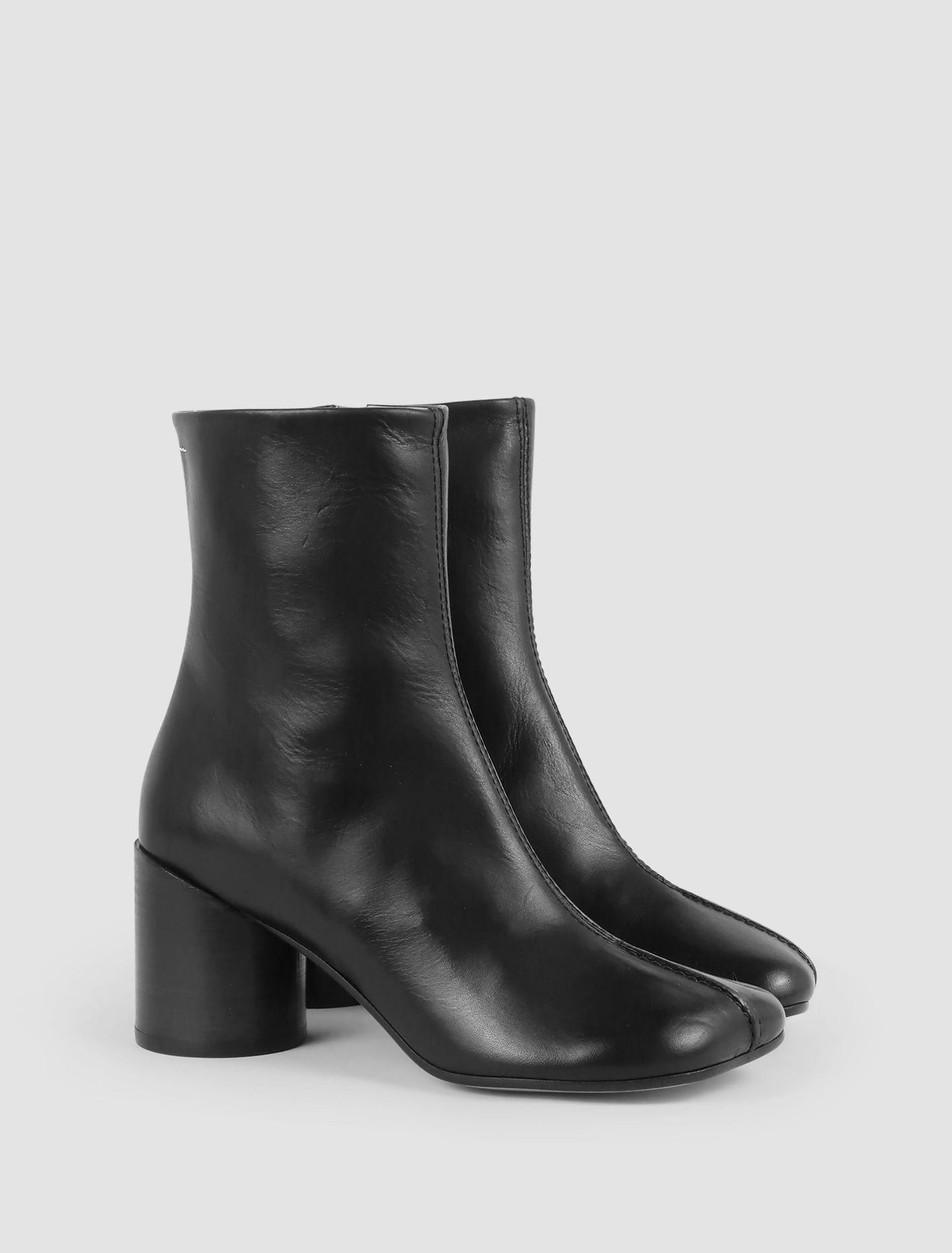 Shop Mm6 Maison Margiela Boots In Black