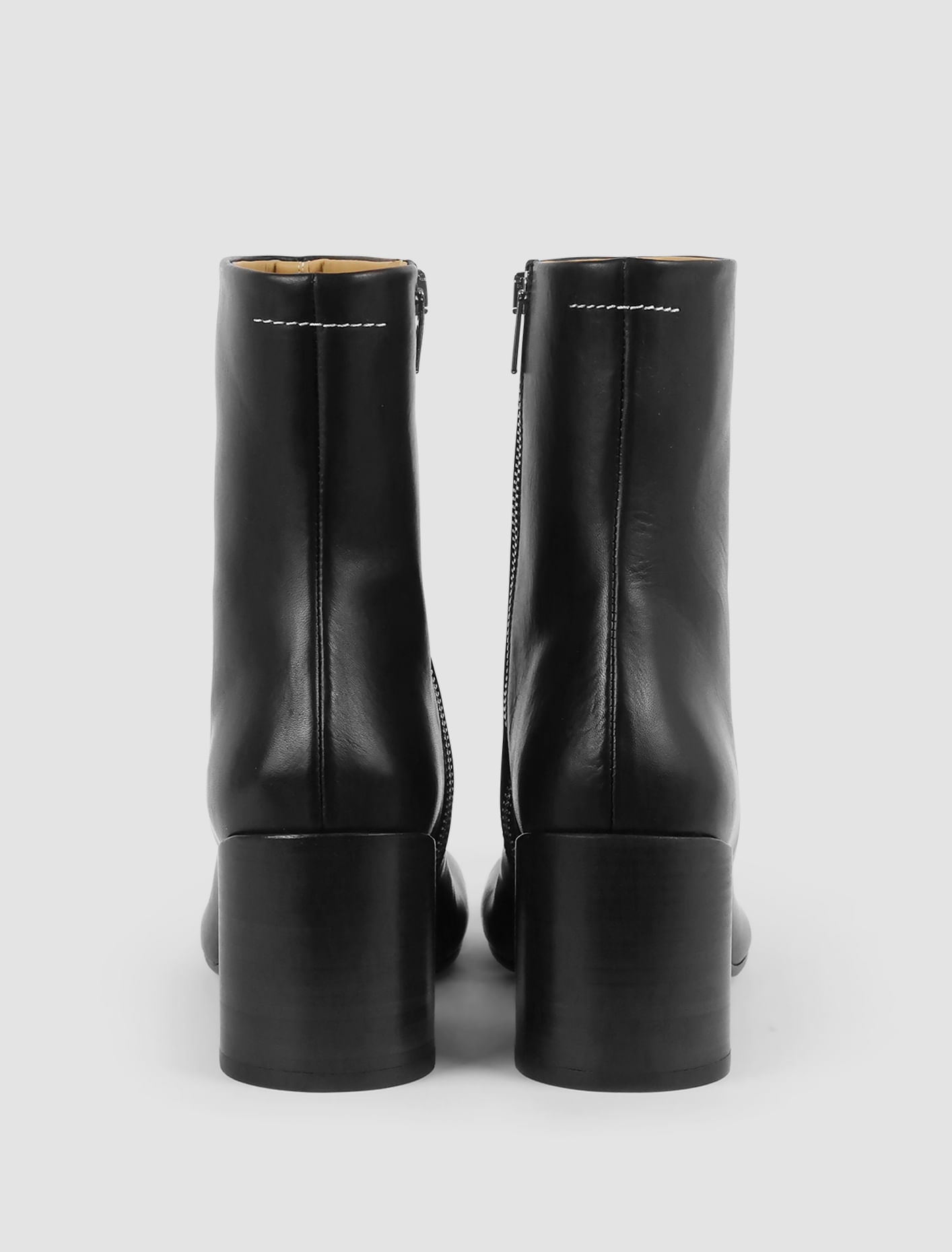 Shop Mm6 Maison Margiela Boots In Black