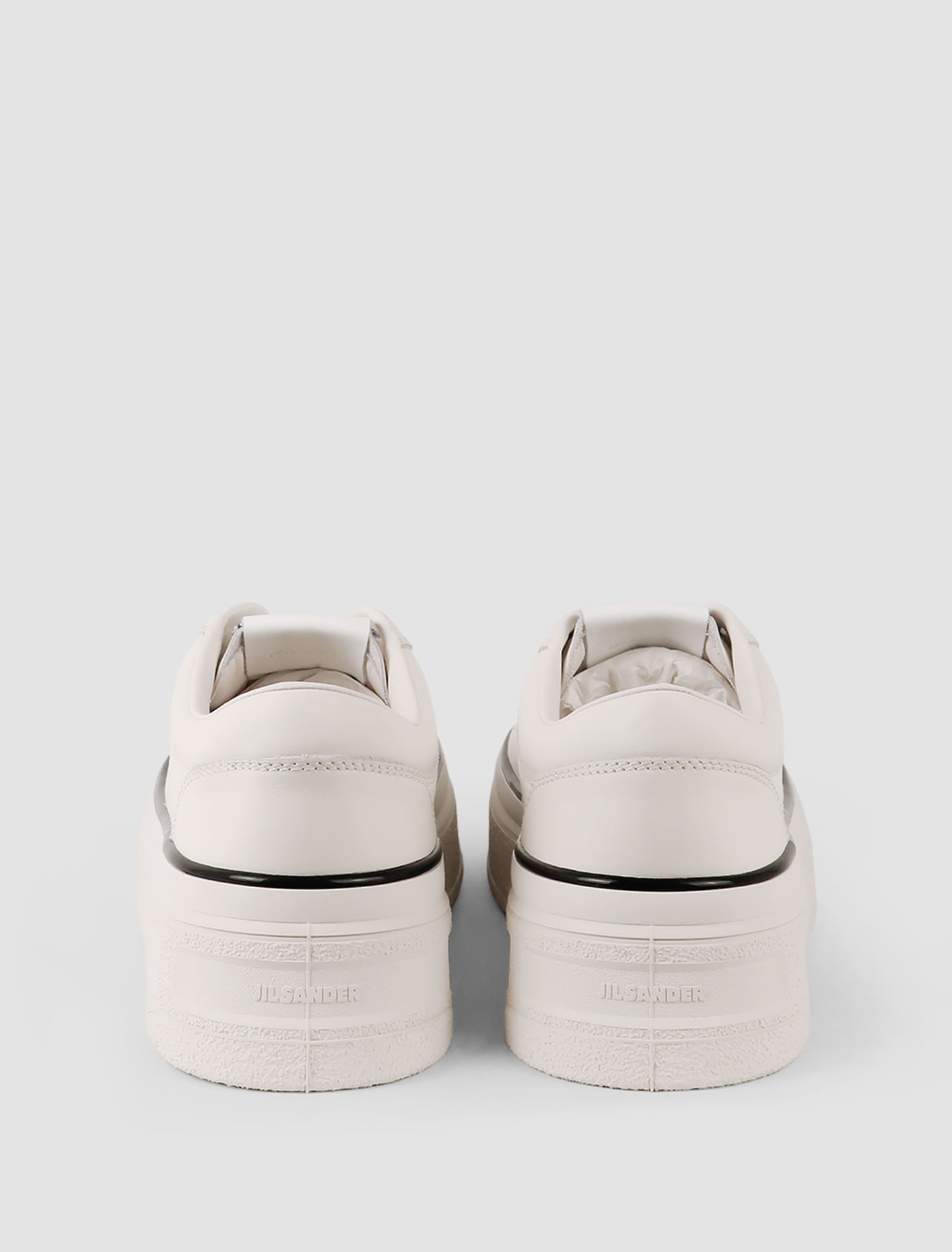 Shop Jil Sander Sneakers Basse In Porcelain