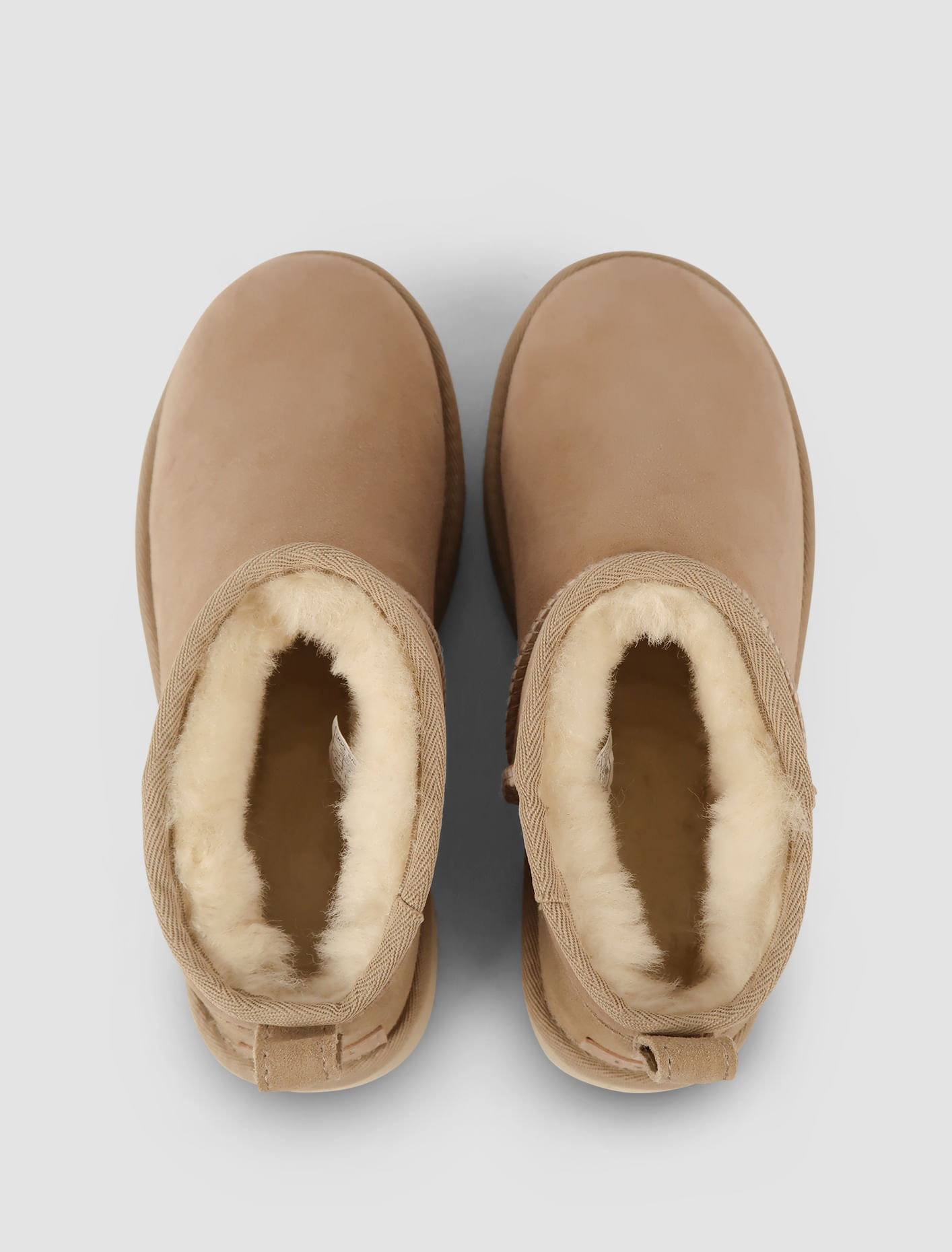 Shop Ugg Classic Ultra Mini Boots In Sand