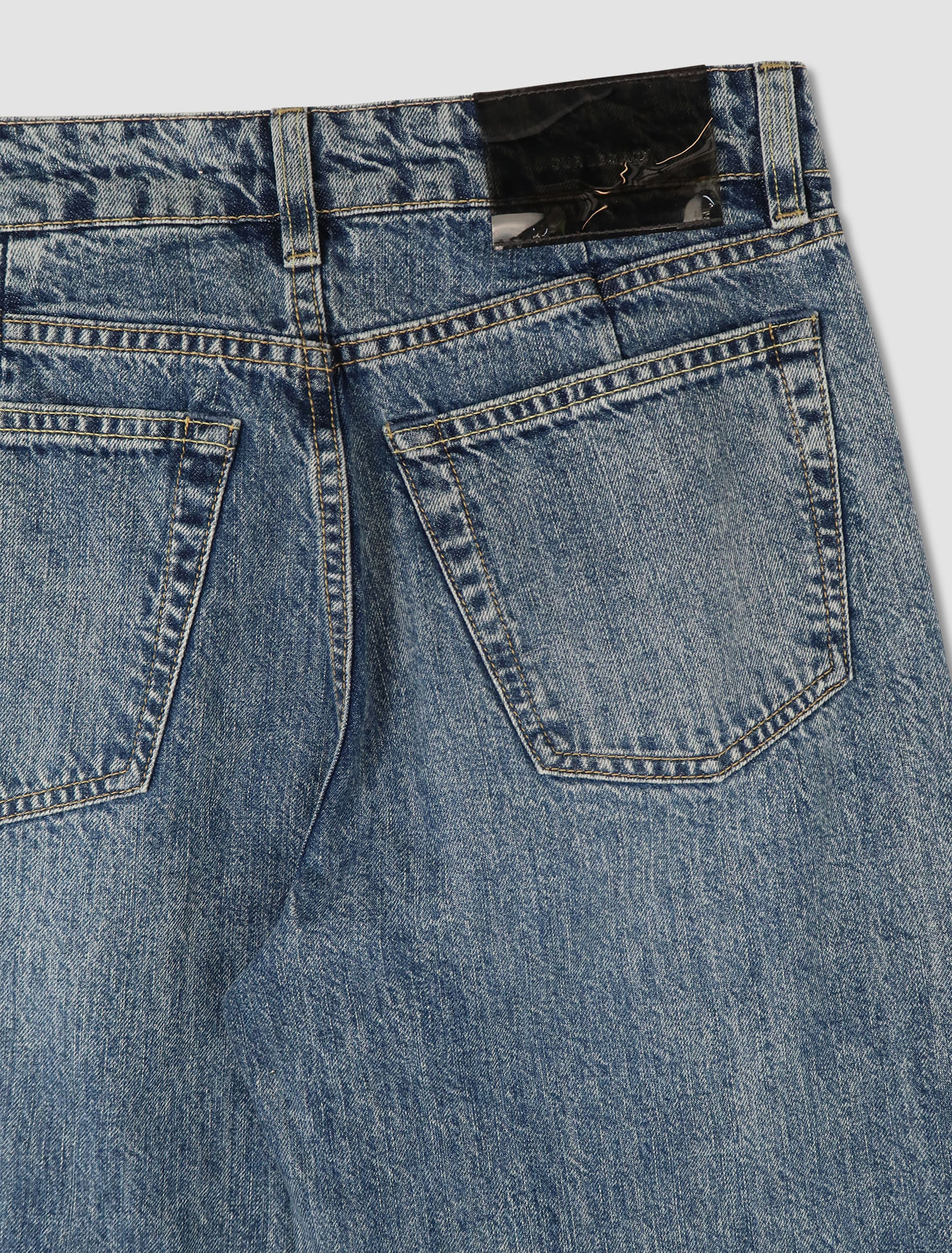 Shop Our Legacy Jeans Treble Cut In Shadow Wash Denim