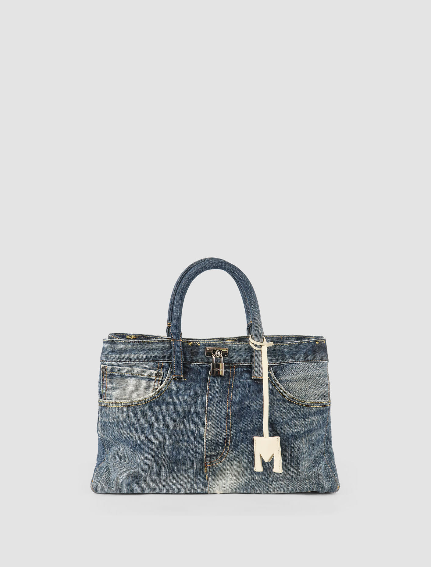 Shop Medea Nina Bag In Denim