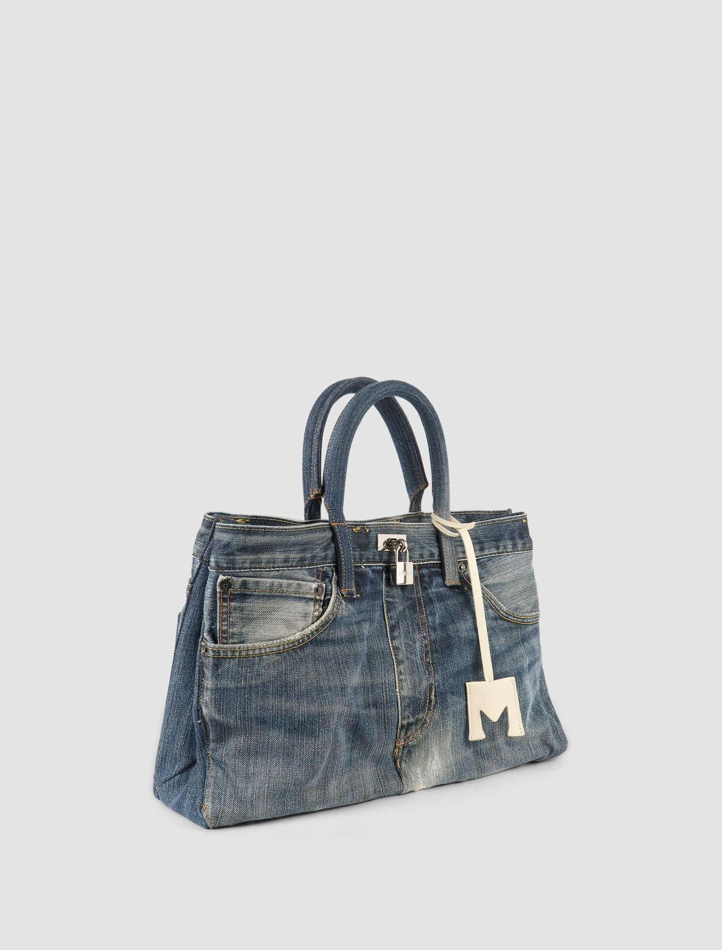 Shop Medea Nina Bag In Denim