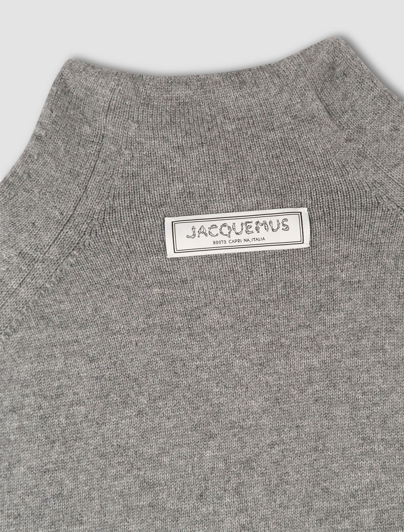 Shop Jacquemus Pitatto Cardigans In Grey