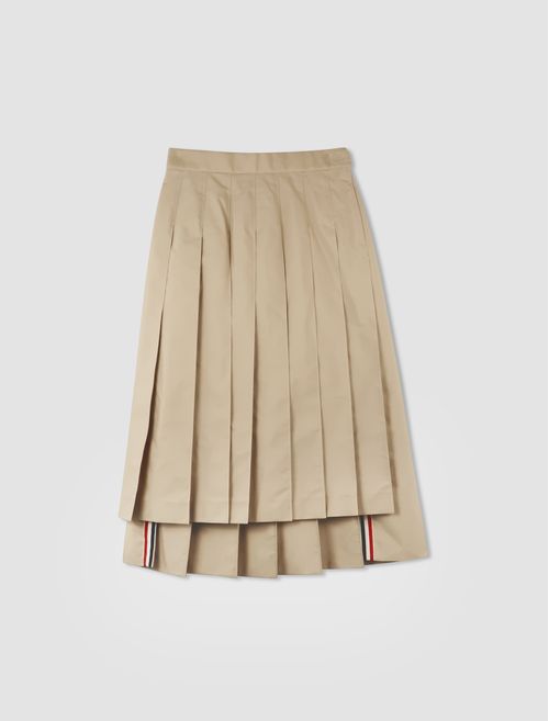 Pleated skirt