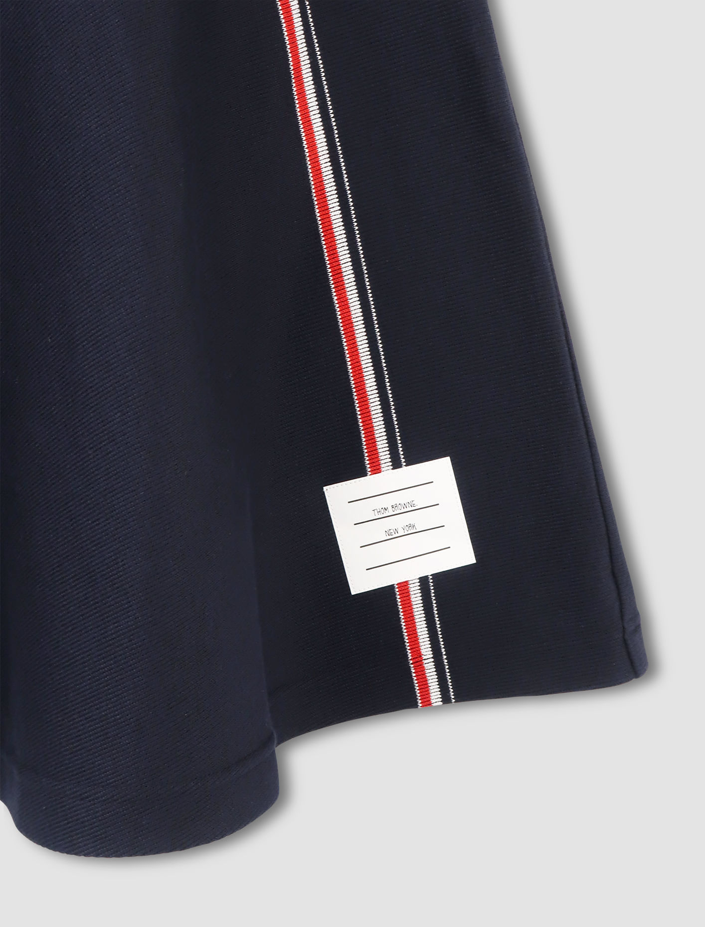 Shop Thom Browne Gonna Flare In Blu