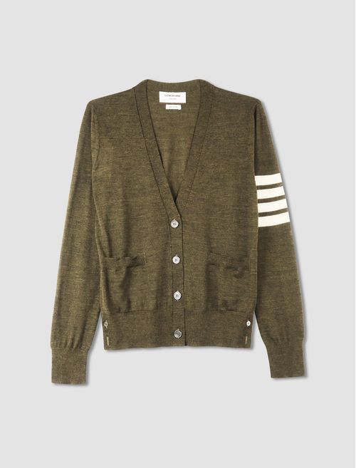 Cardigan 4 bar stripe