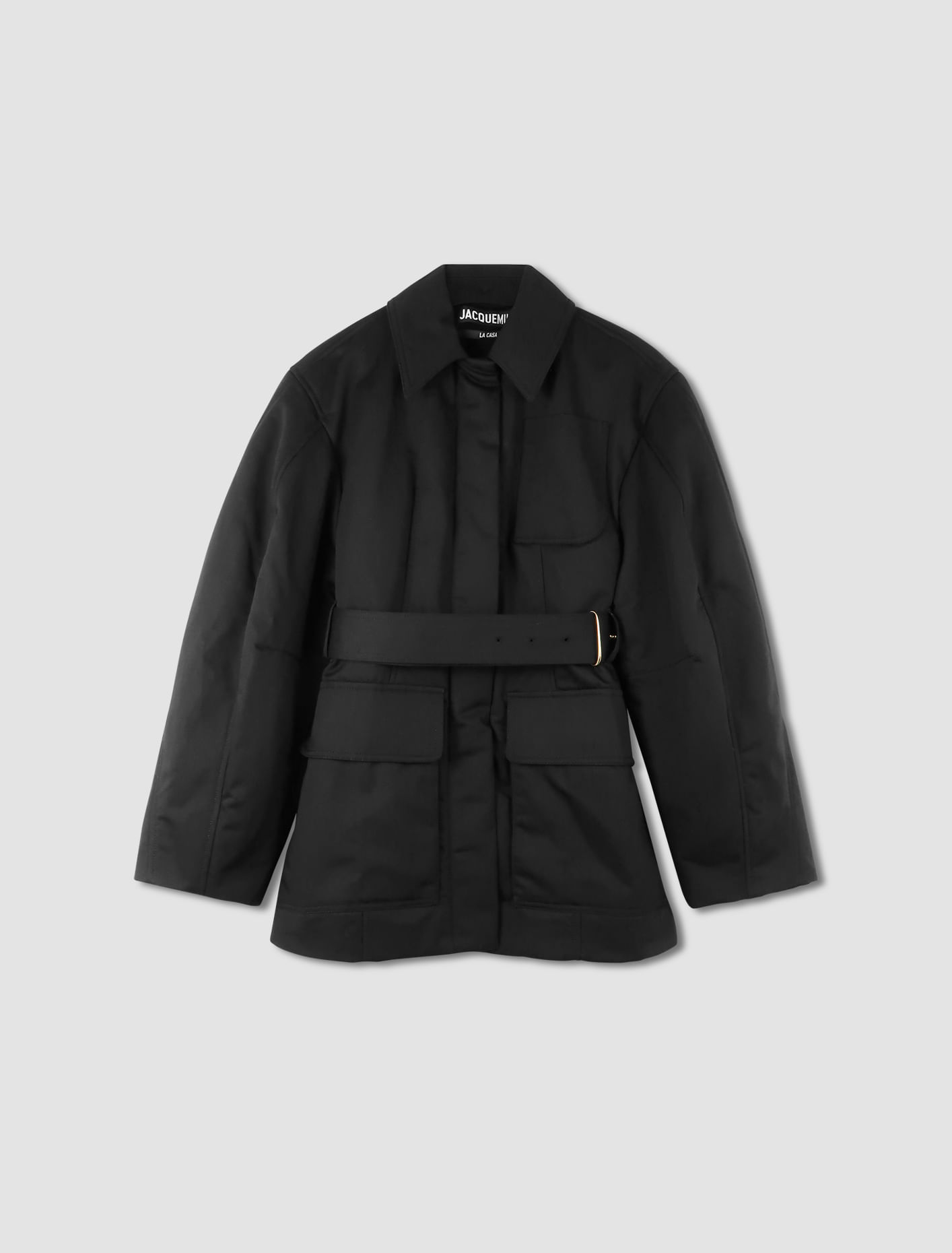 Shop Jacquemus The Bari Jacket In Nero