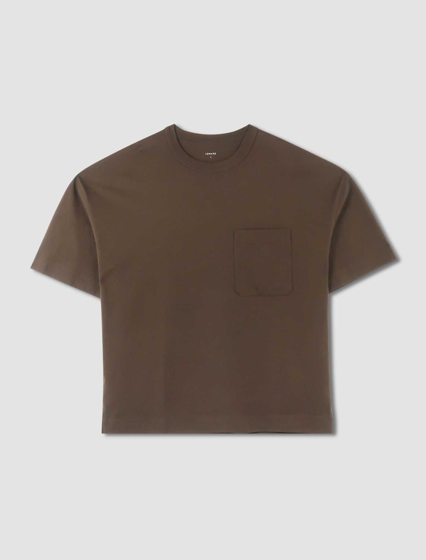 Shop Lemaire T-shirt In Espresso