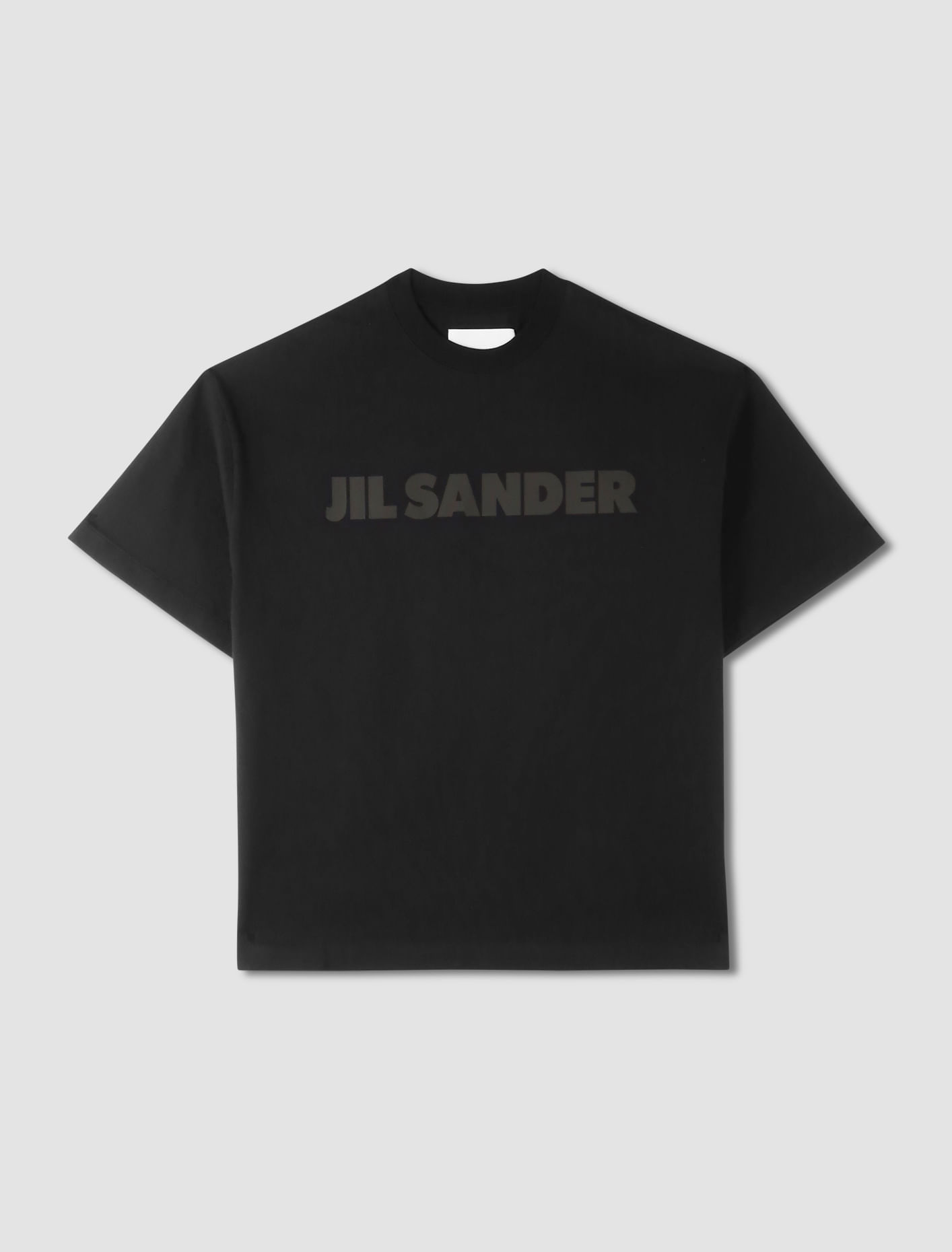 Shop Jil Sander T-shirt Con Logo In Black