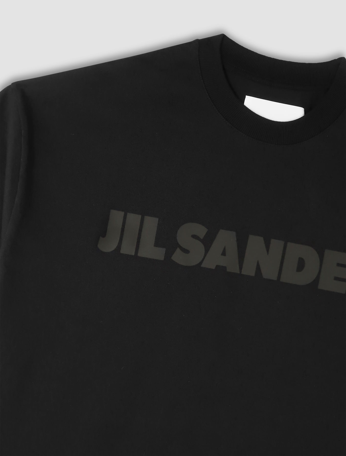 Shop Jil Sander T-shirt Con Logo In Black