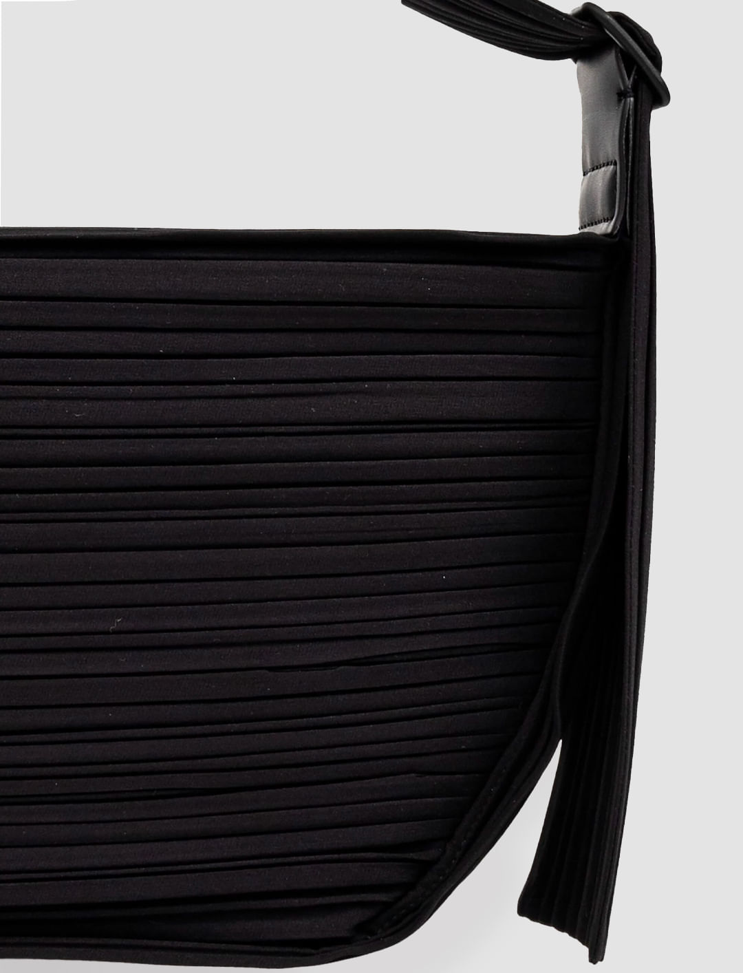 Shop Issey Miyake Pleated Bag In Nero