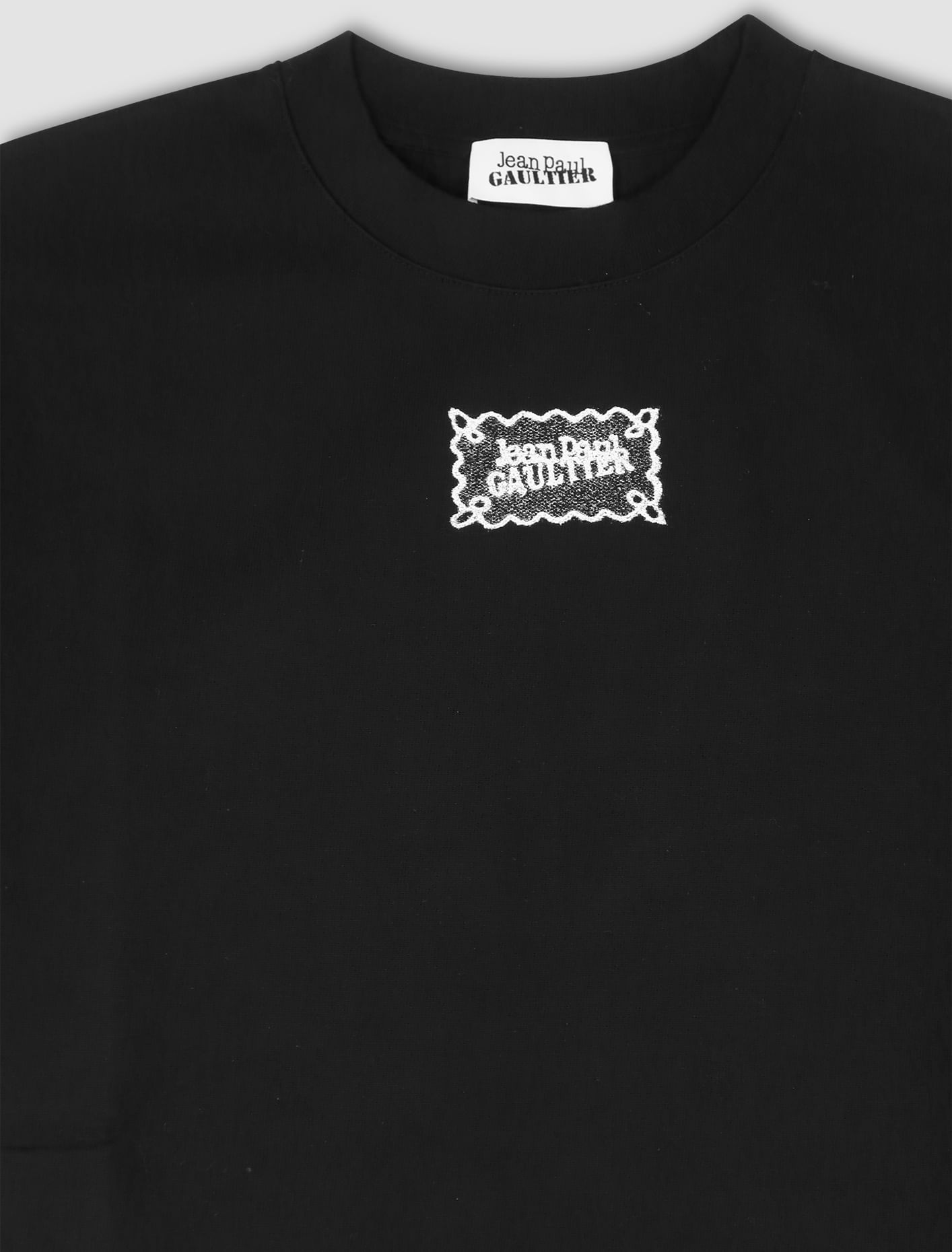 Shop Jean Paul Gaultier T-shirt Oversize In Black,white