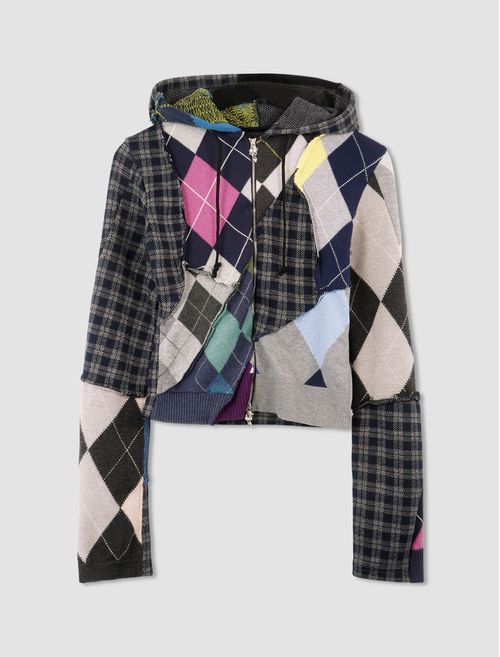 Maglione Devon patchwork