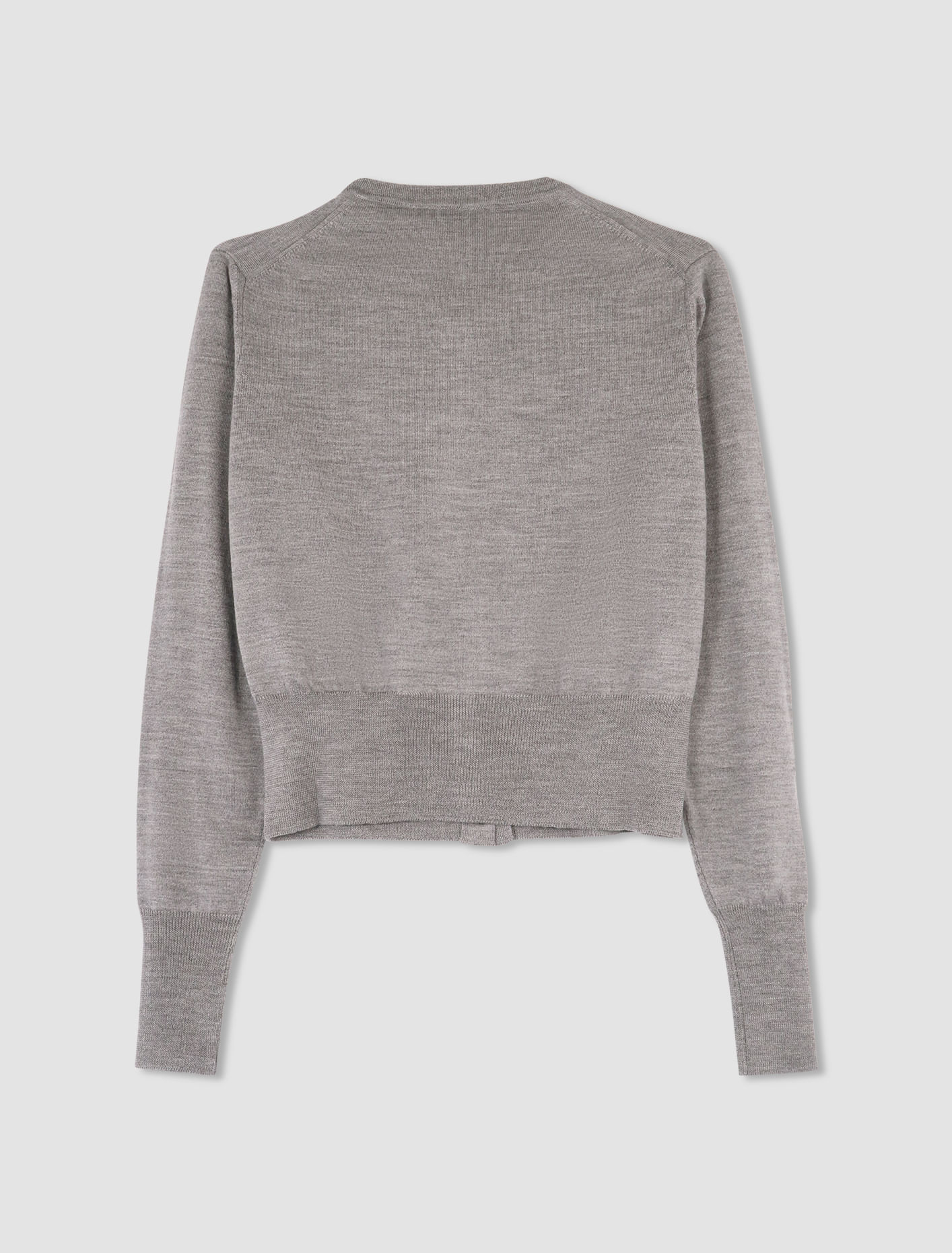 Shop Vivienne Westwood Cardigan Bea Cropped In Grey