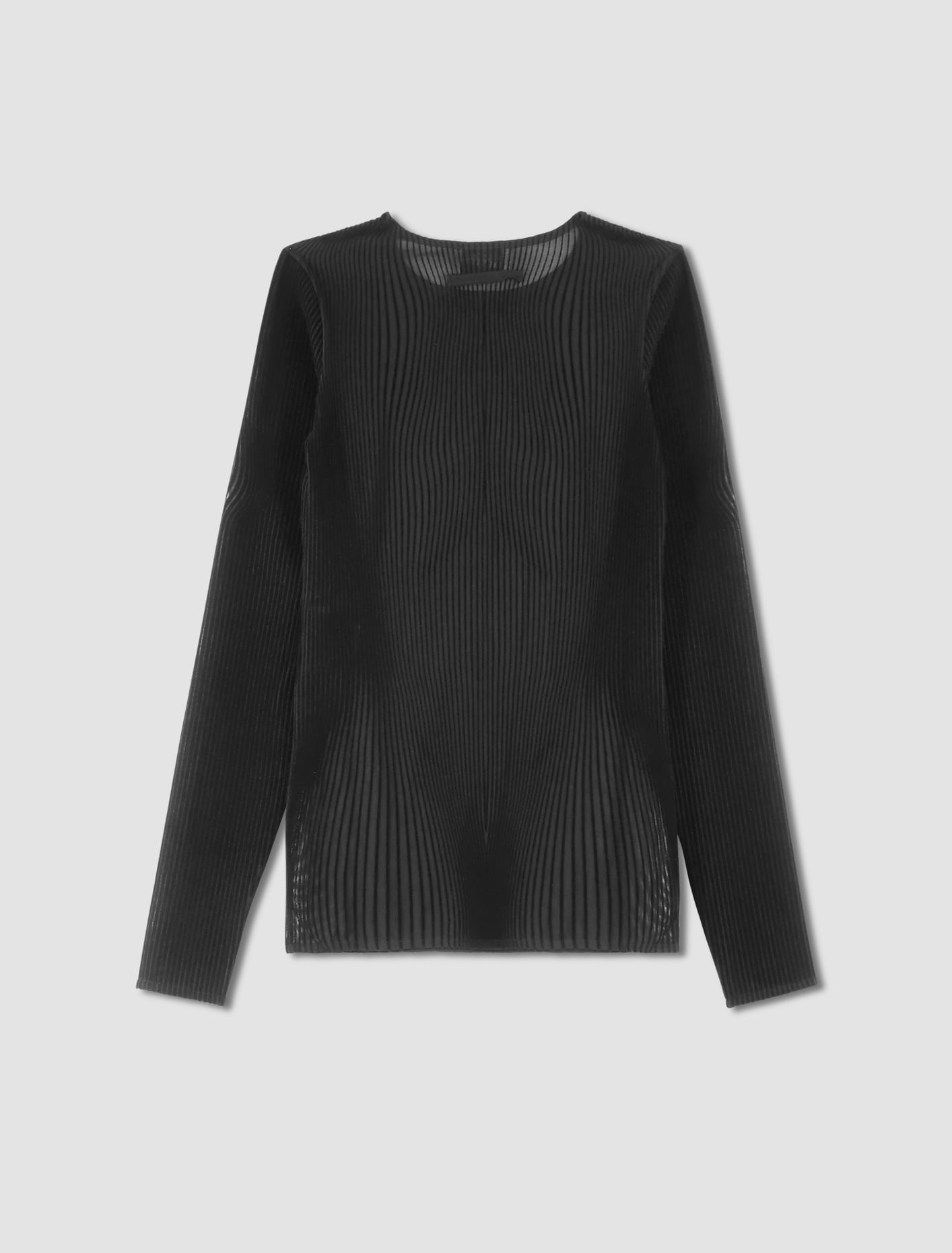 Shop Jean Paul Gaultier Top In Mesh In Black,black