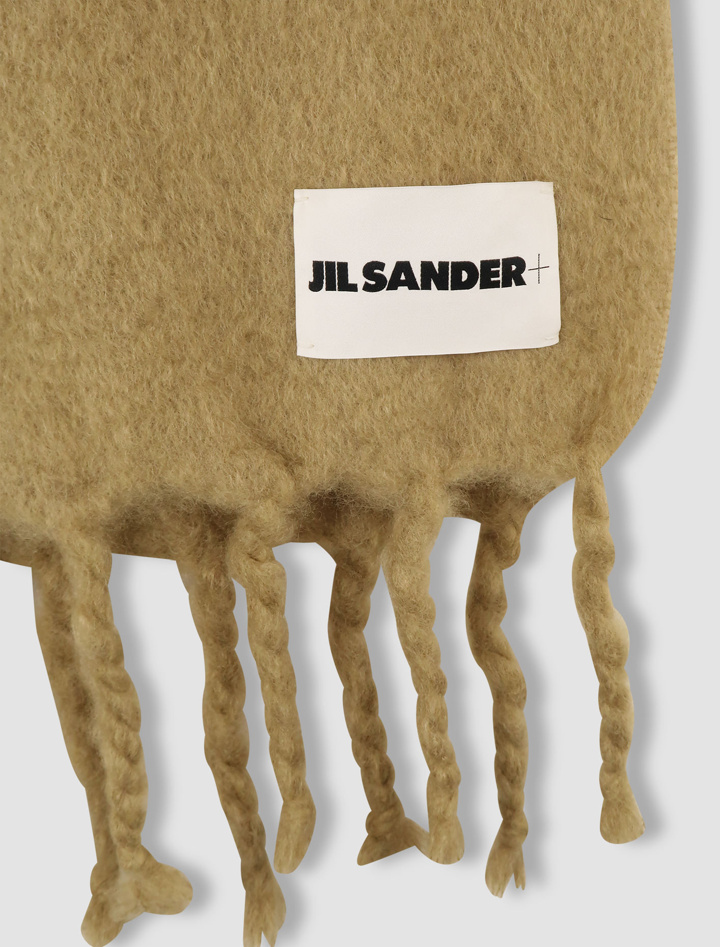 Shop Jil Sander Scarf In White