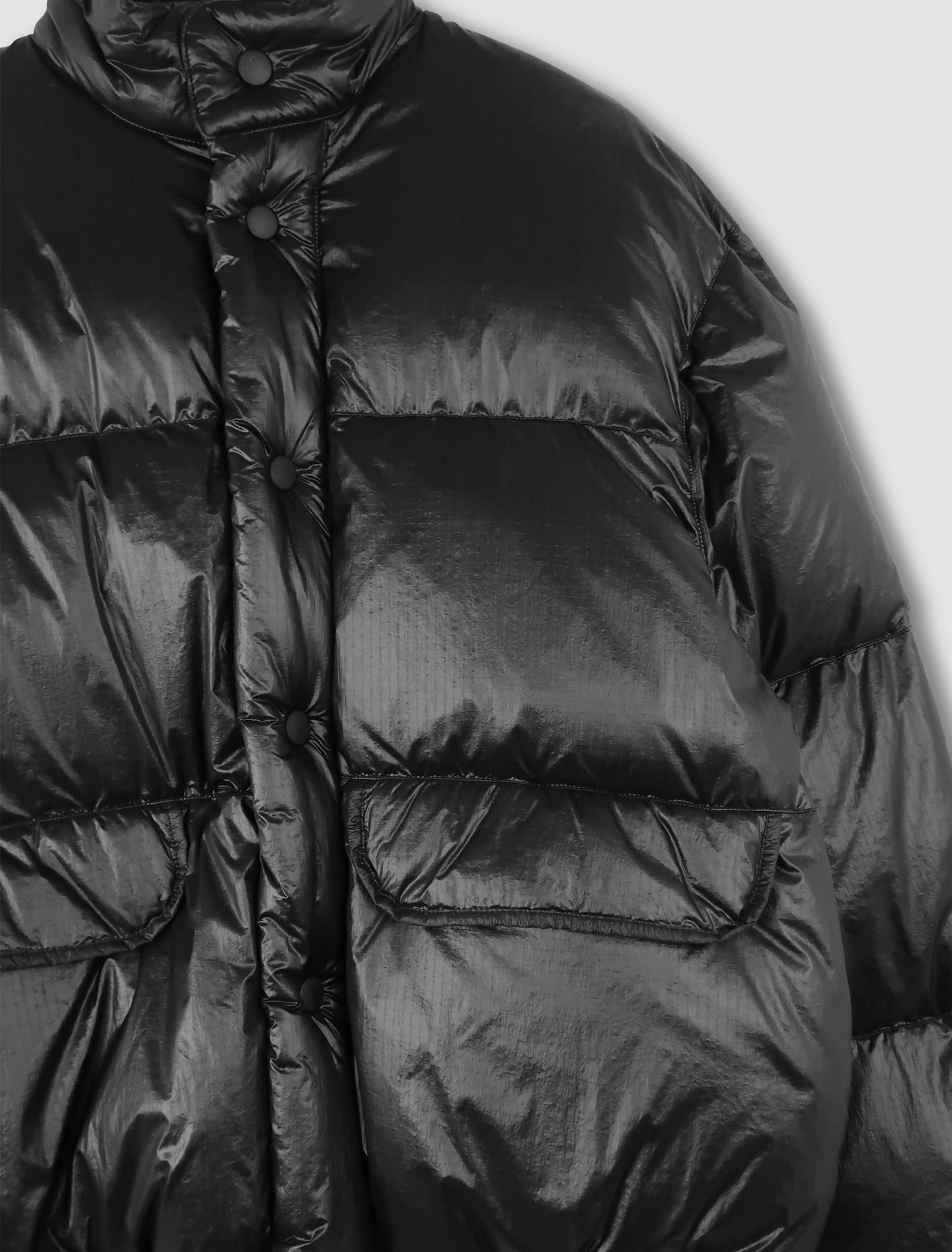 Shop Our Legacy Inhale Down Jacket In Black Tech