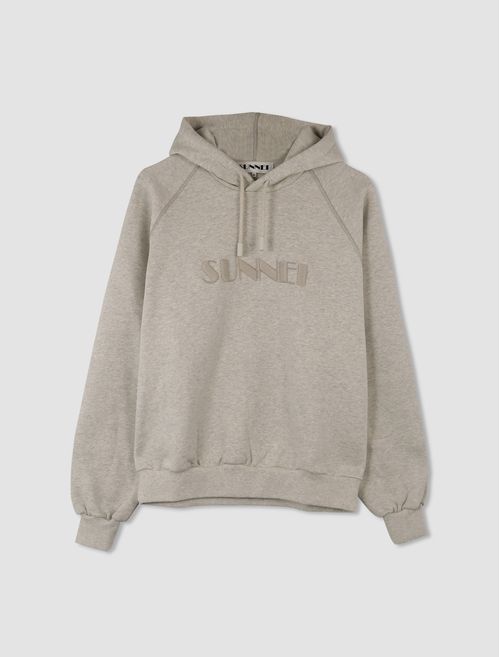 Sweatshirt with embroidered logo