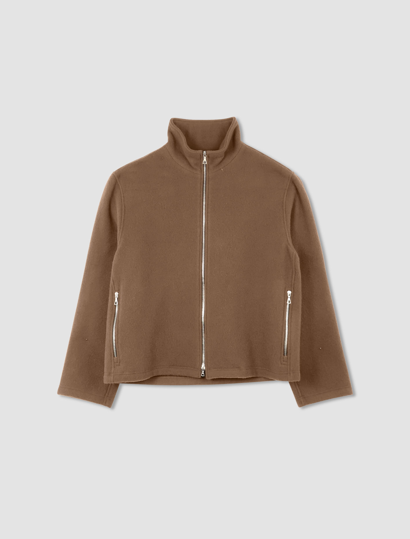 Shop Rier Fleece Jacket In Castoro