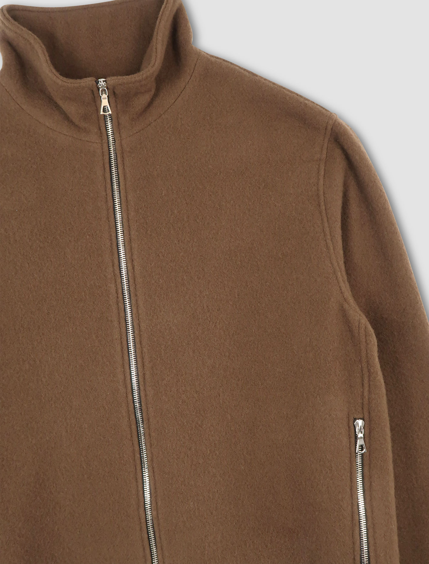 Shop Rier Fleece Jacket In Castoro