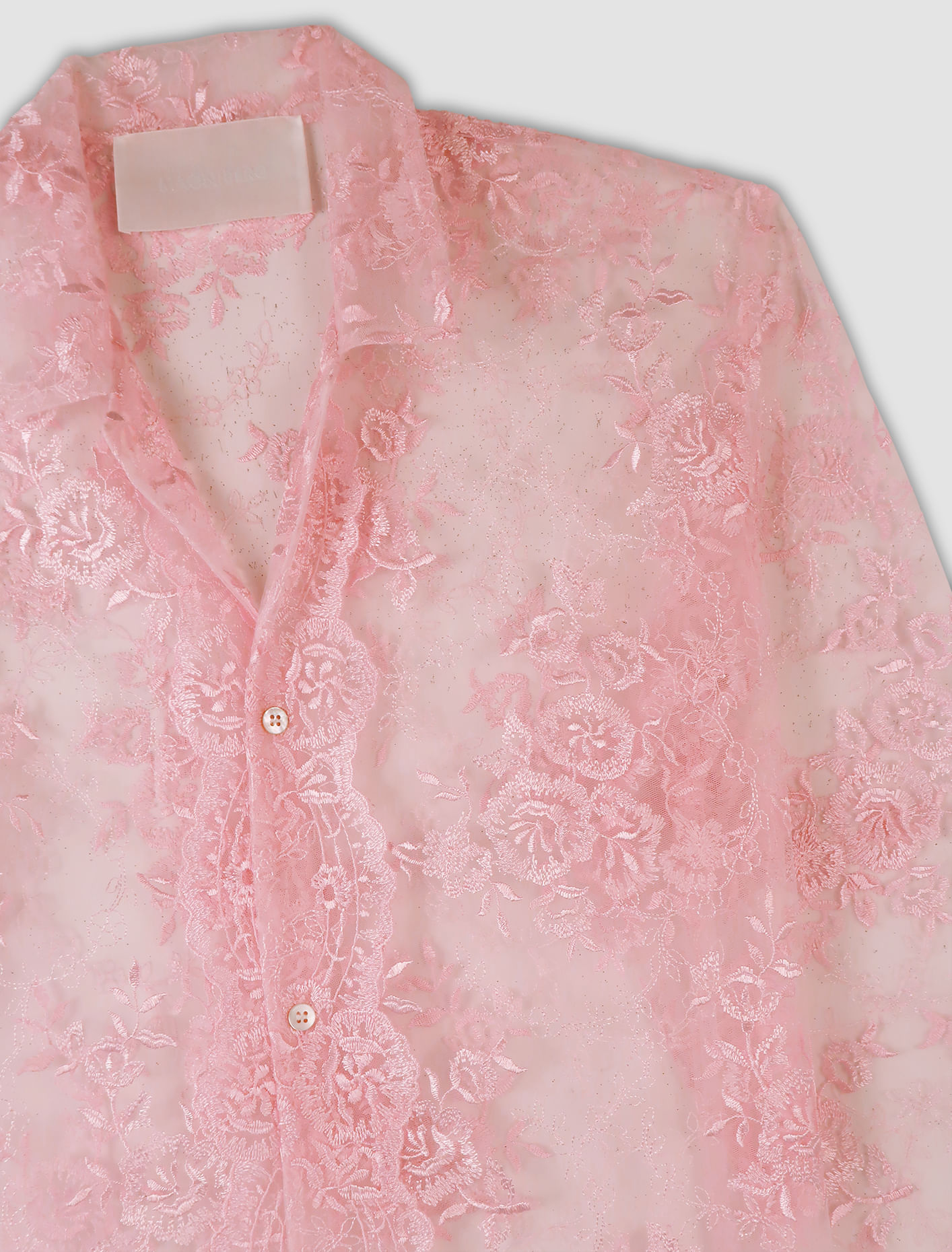 Shop Magniberg Rose Shirt In Pink