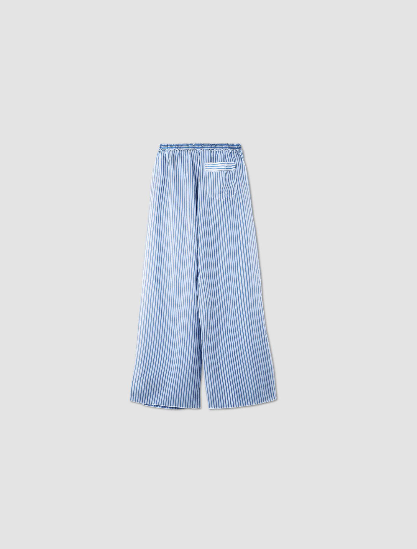 Shop Magniberg Tulip Pants In Blue Stripes