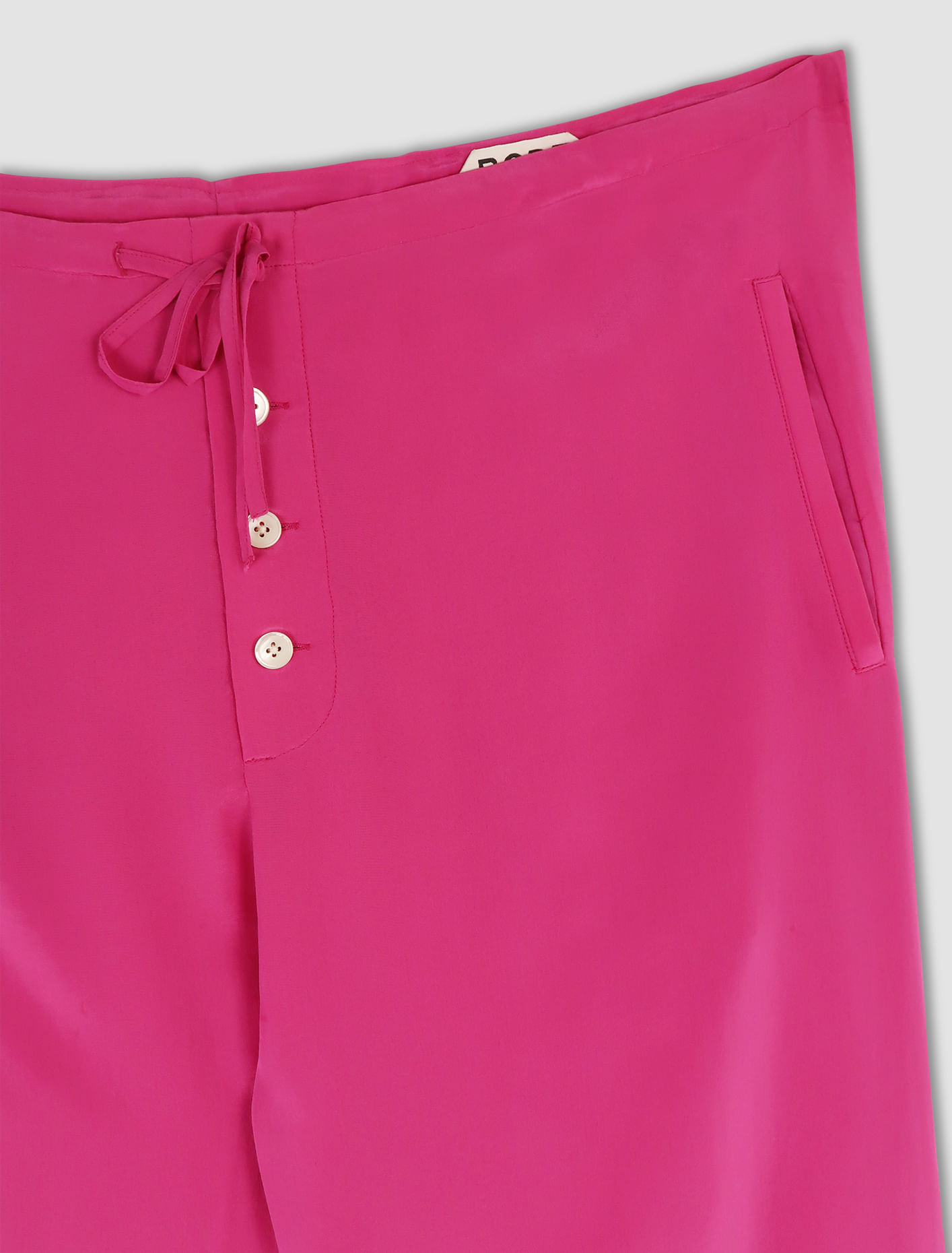 Shop Bode Shadow Jasmine Pajama Pants In Rosa