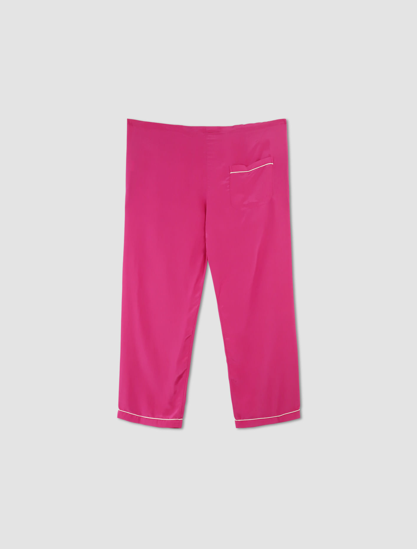 Shop Bode Shadow Jasmine Pajama Pants In Rosa