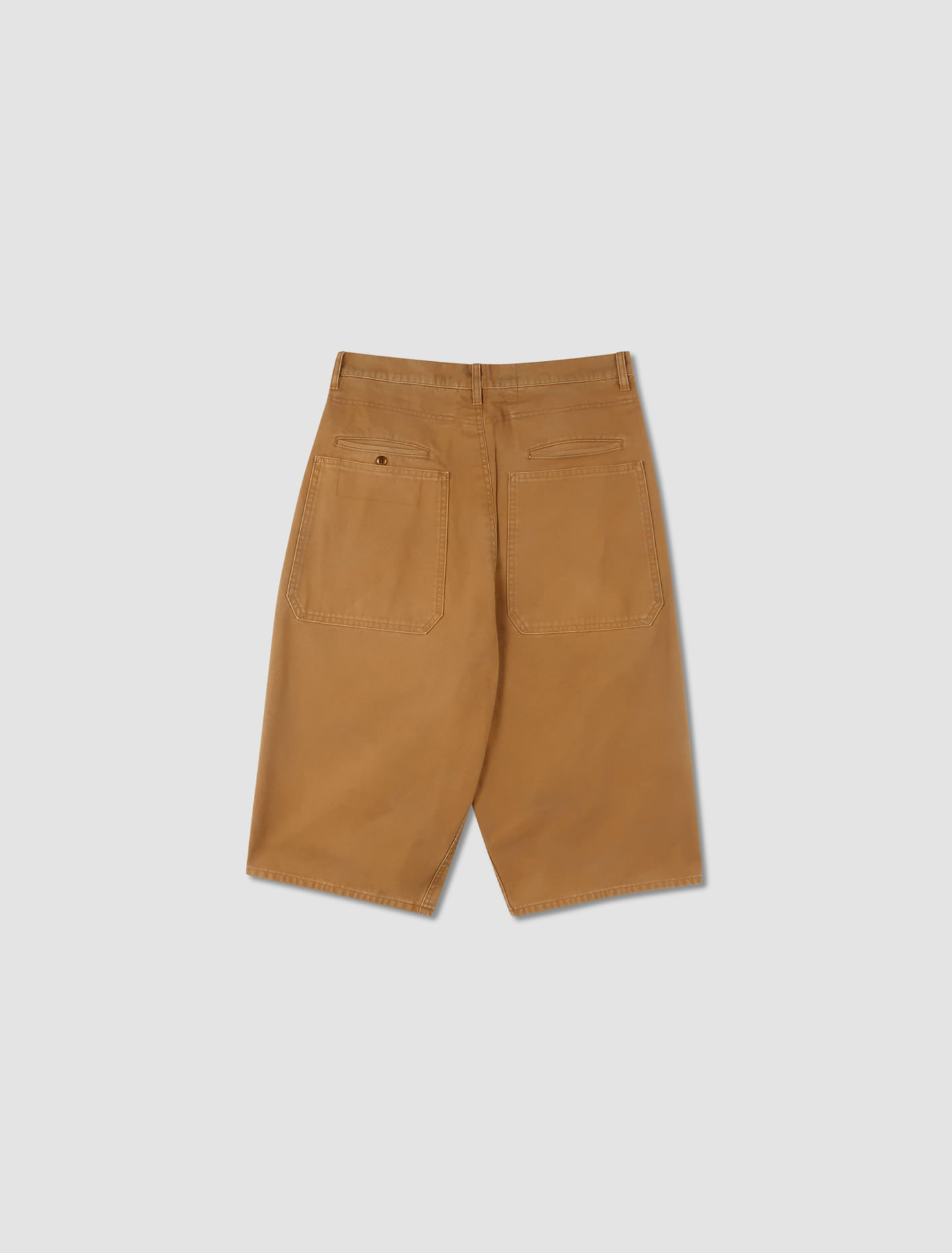 Shop Maison Margiela Shorts In Ochre