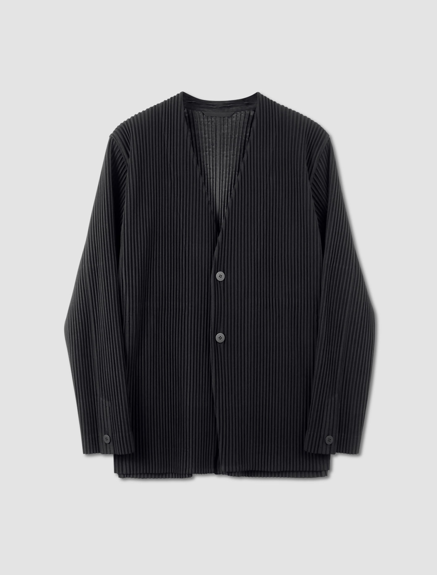 Shop Issey Miyake Blazer Tailored Pleats 1 In Black