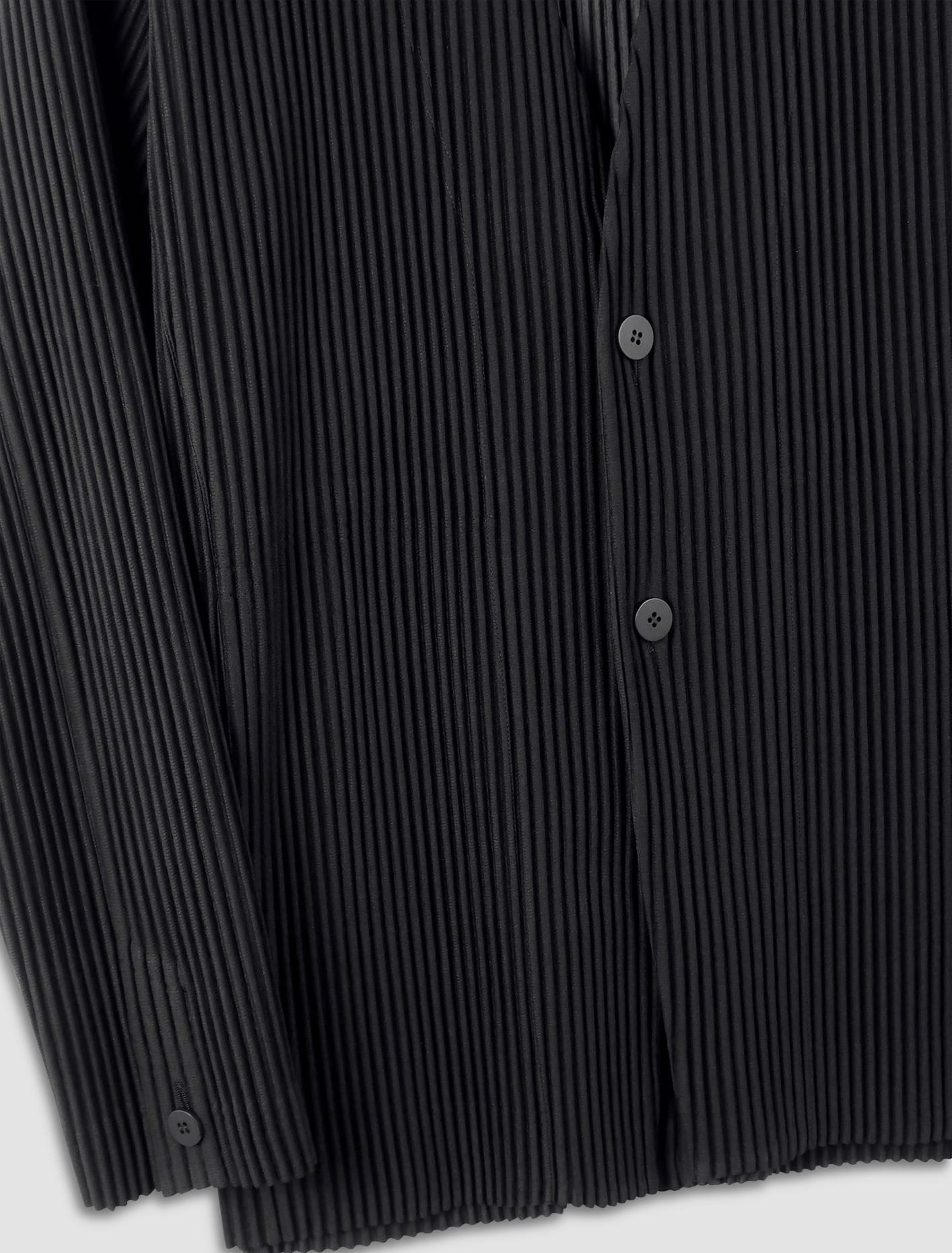 Shop Issey Miyake Blazer Tailored Pleats 1 In Black