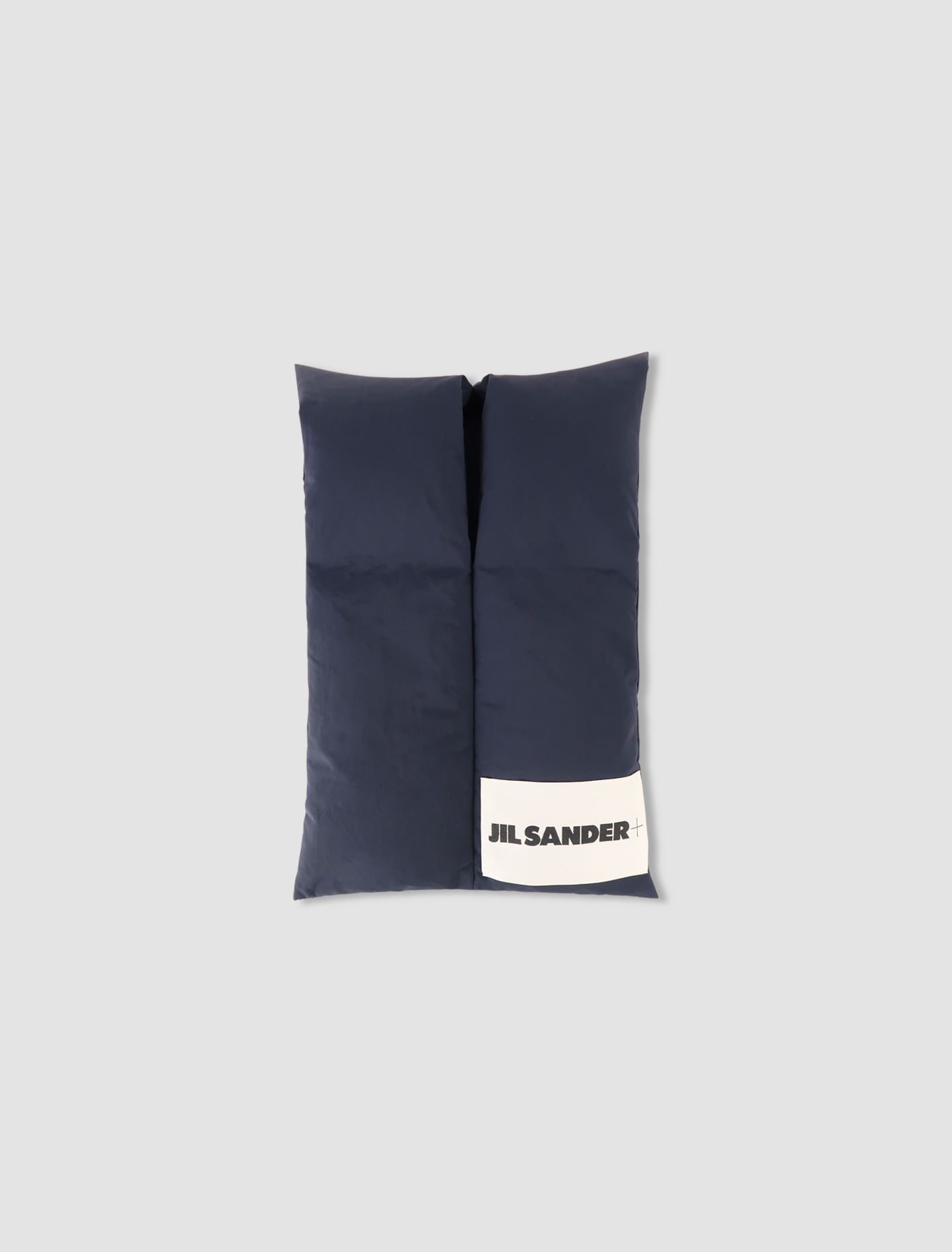 Jil Sander Down Scarf 01 In Blue Navy