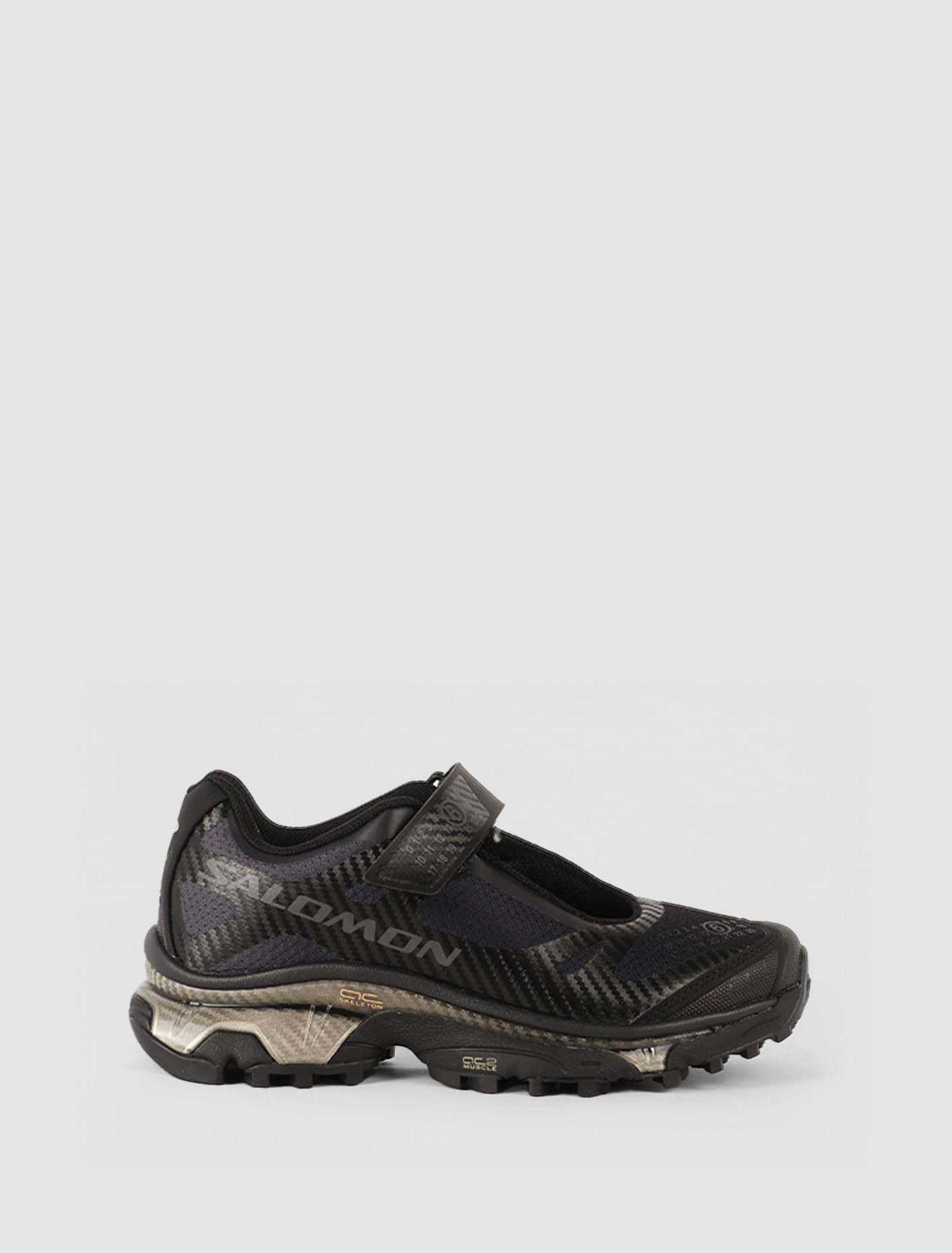 Shop Mm6 X Salomon Xt-mary J In Black,black,soft Clay