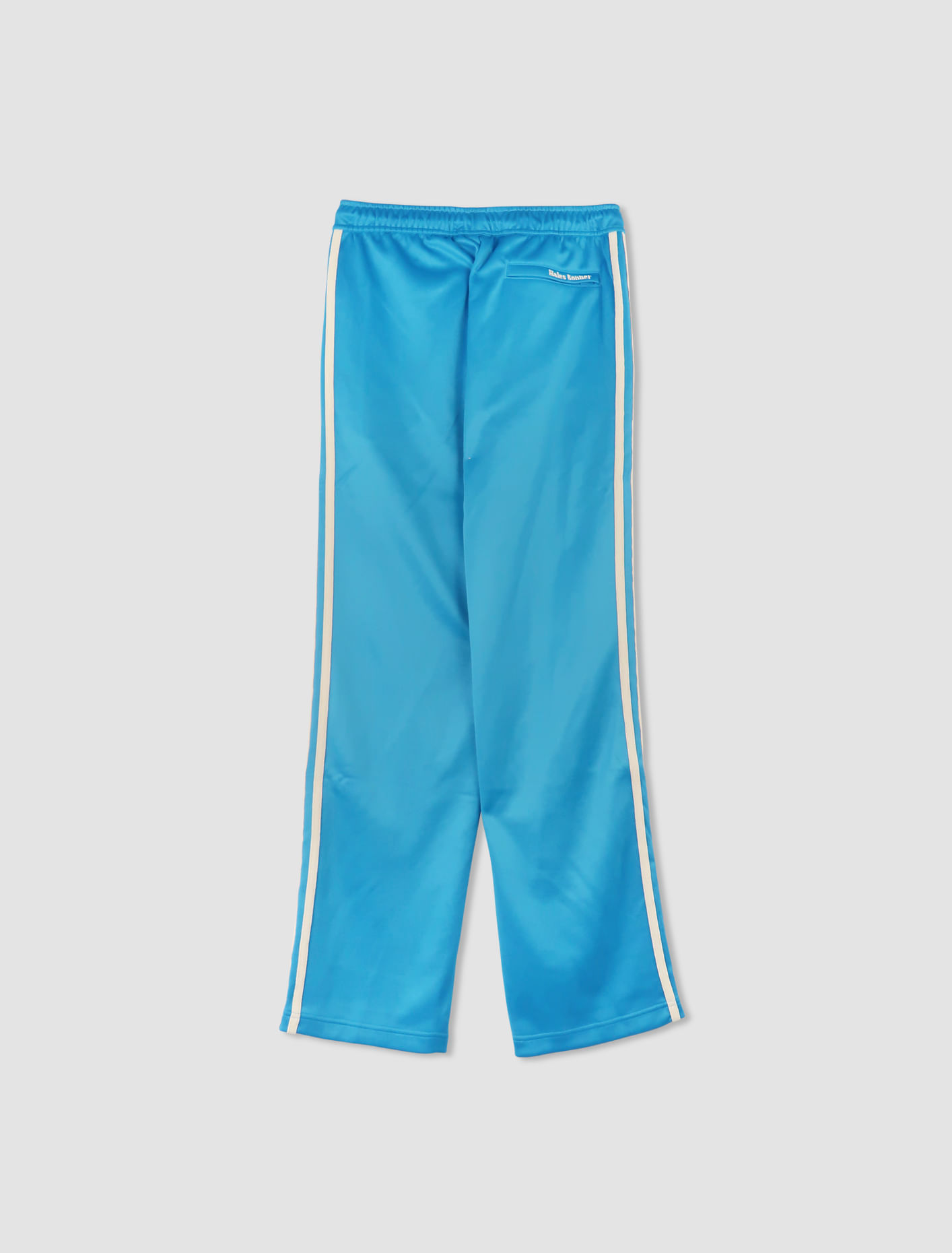 Shop Adidas X Wales Bonner Track Pants In Shock Cyan S19