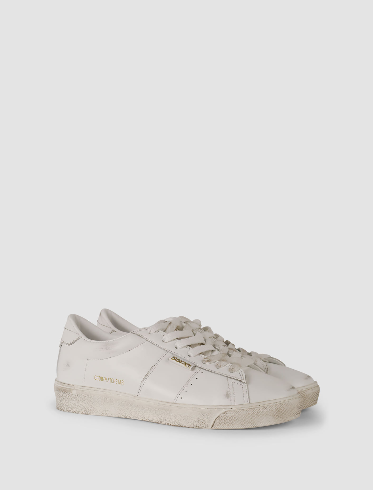 Shop Golden Goose Sneakers Matchstar In Optic White