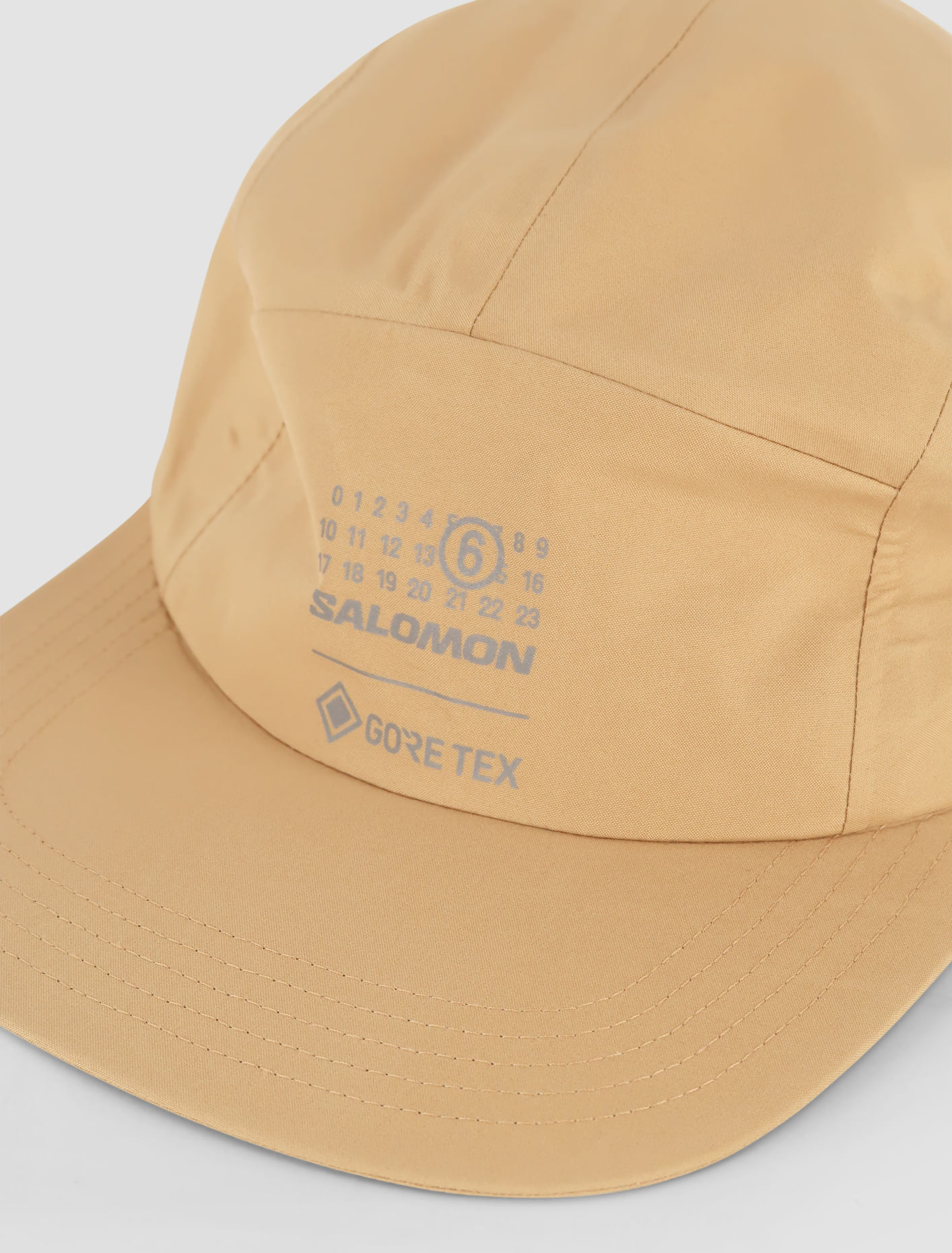 Shop Mm6 X Salomon Cappello In Iced Coffee